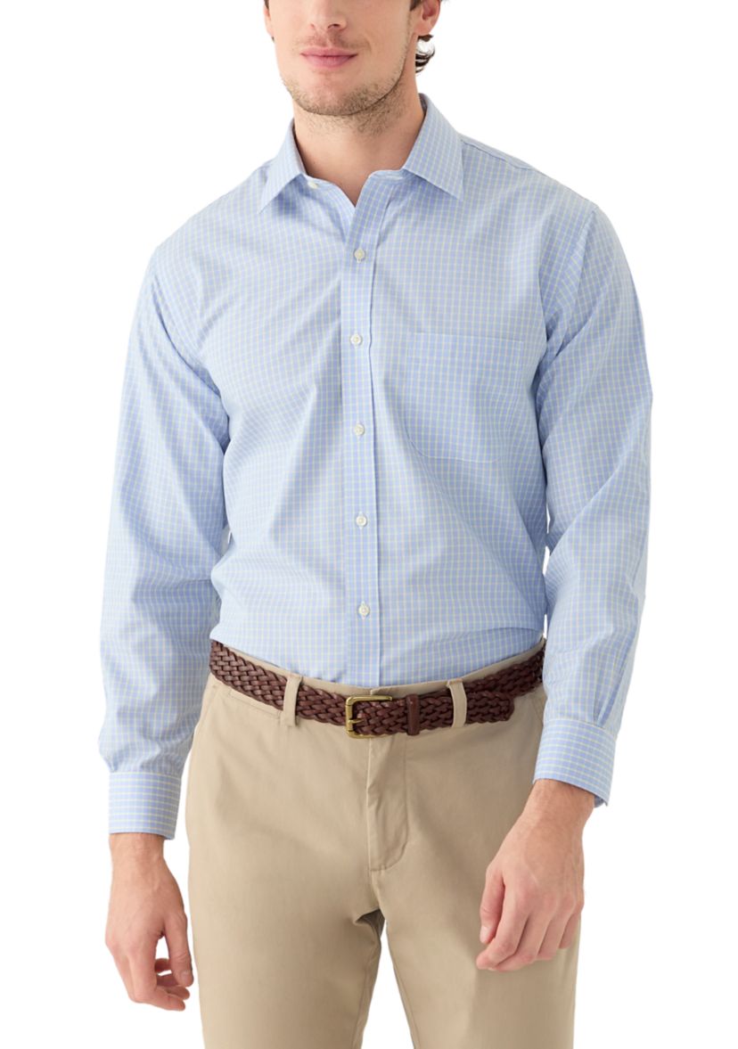 Regular Fit Non-Iron Check Dress Shirt