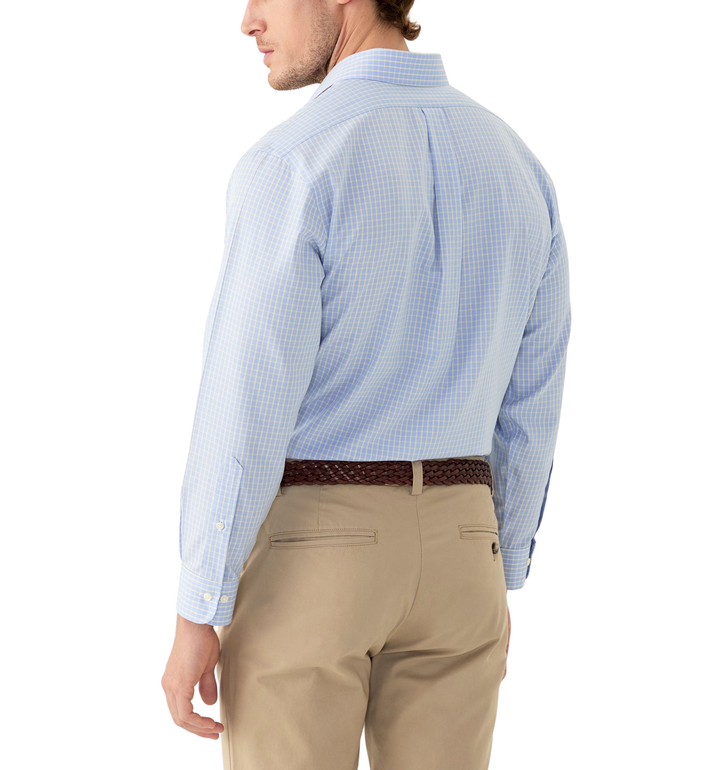 Regular Fit Non-Iron Check Dress Shirt