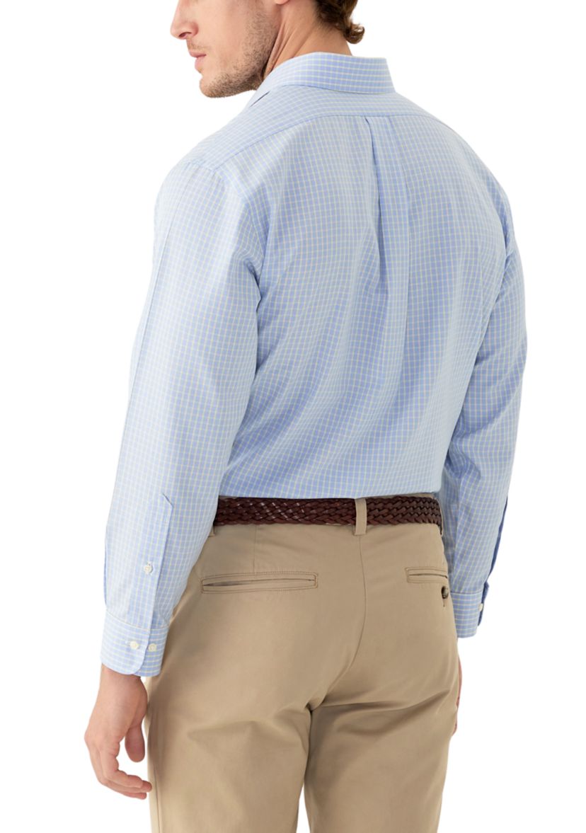 Regular Fit Non-Iron Check Dress Shirt