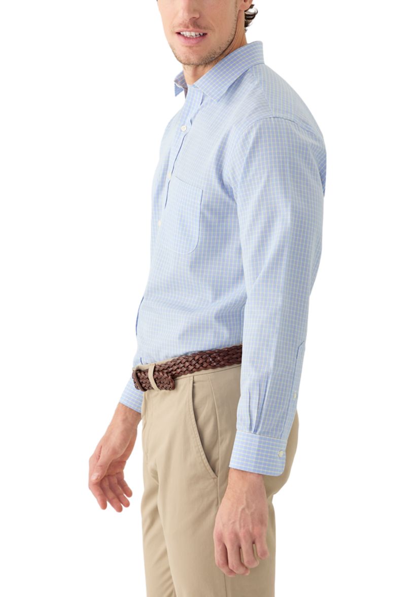 Regular Fit Non-Iron Check Dress Shirt