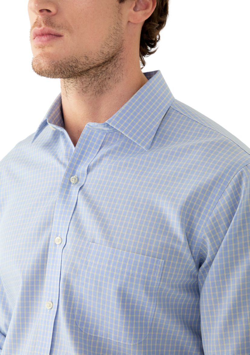 Regular Fit Non-Iron Check Dress Shirt
