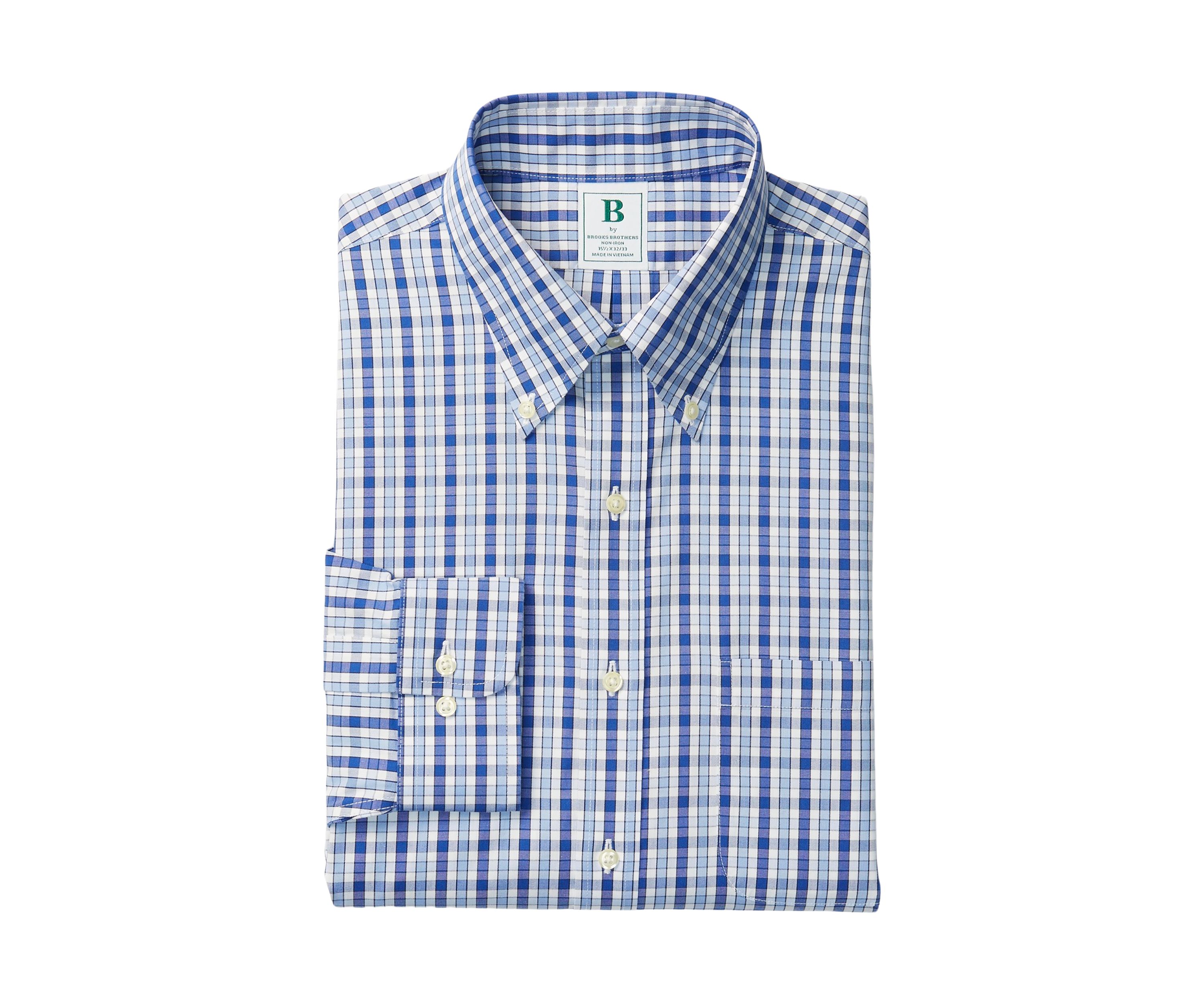 Regular Fit Non-Iron Check Dress Shirt