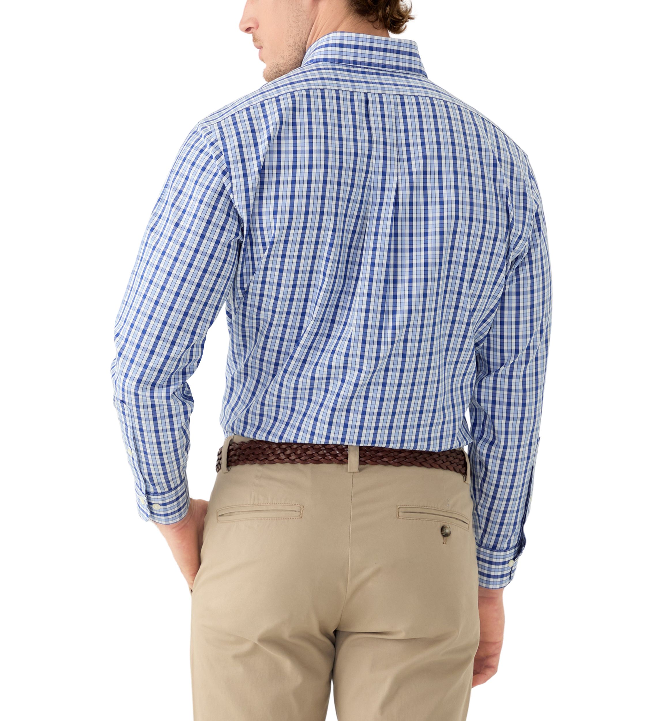 Regular Fit Non-Iron Check Dress Shirt