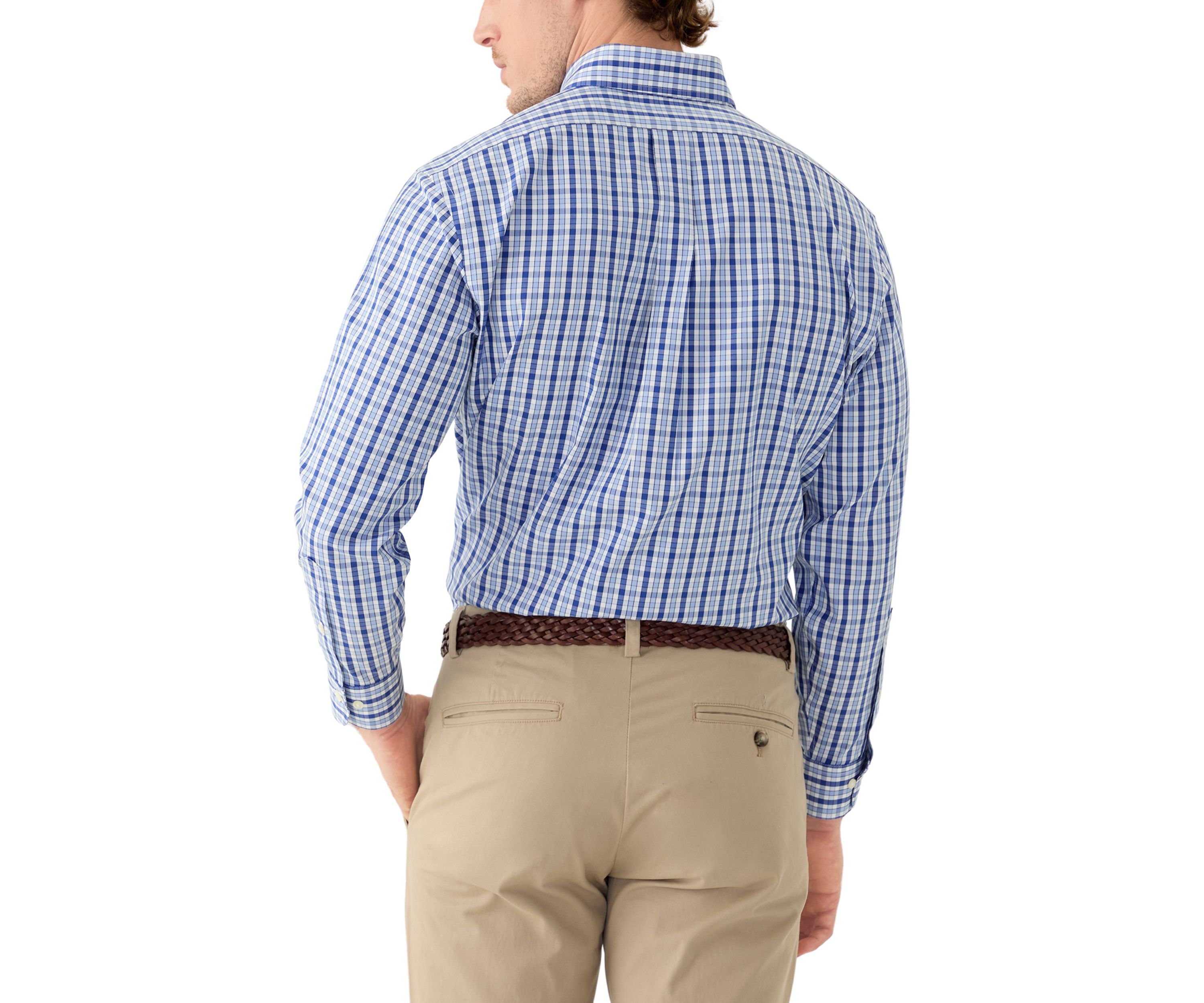 Regular Fit Non-Iron Check Dress Shirt