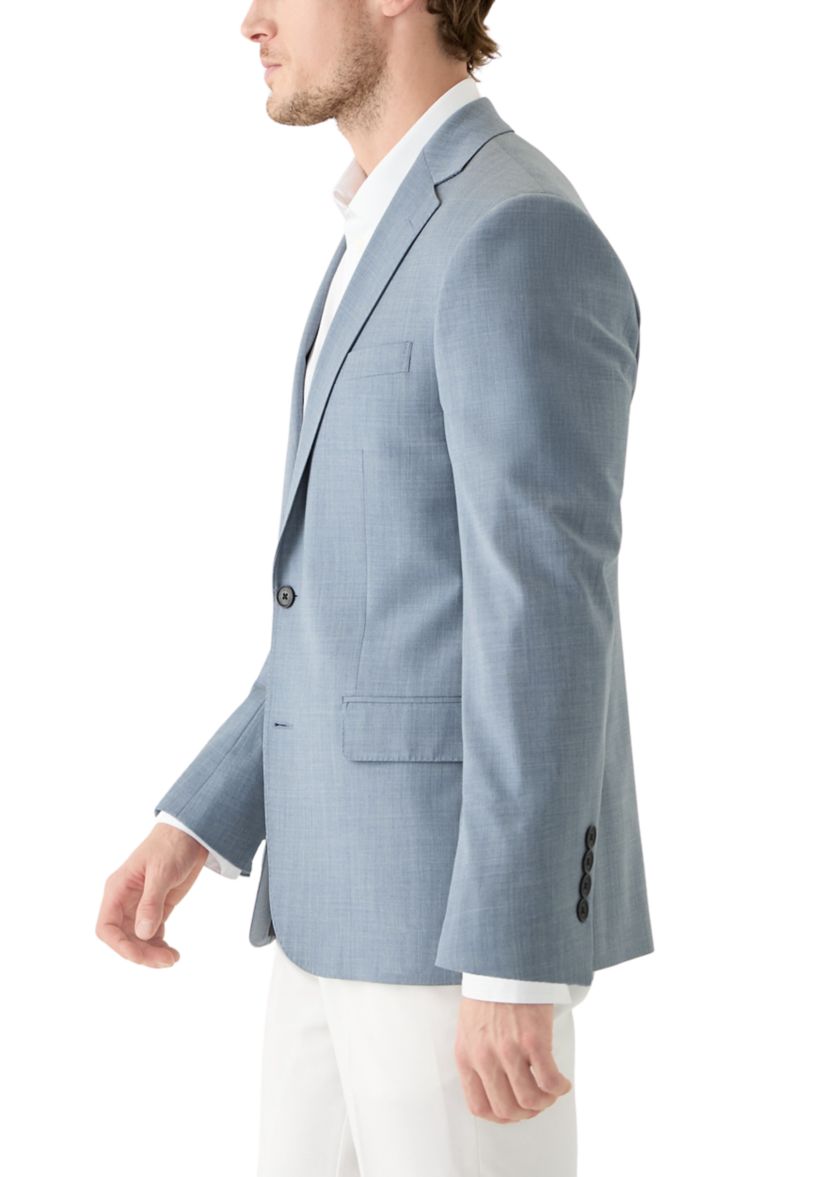 Wool Stretch Classic Fit Suit Jacket