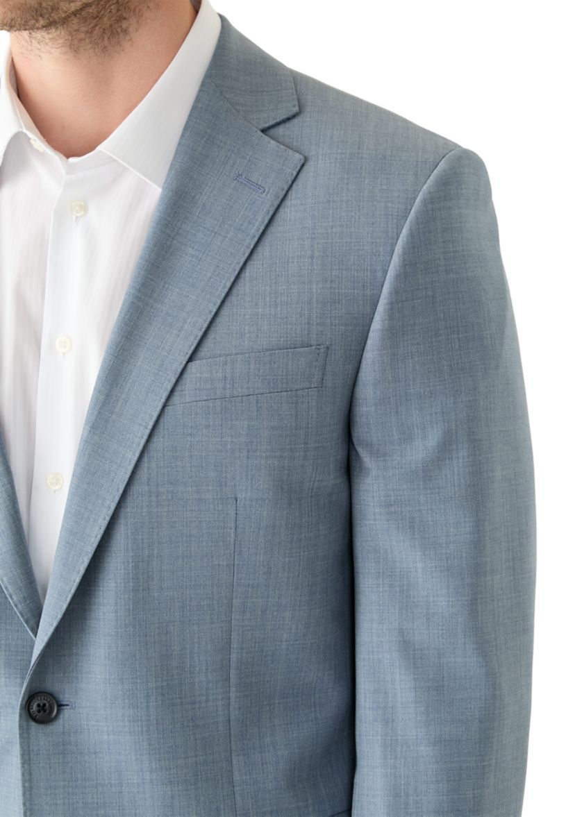 Wool Stretch Classic Fit Suit Jacket