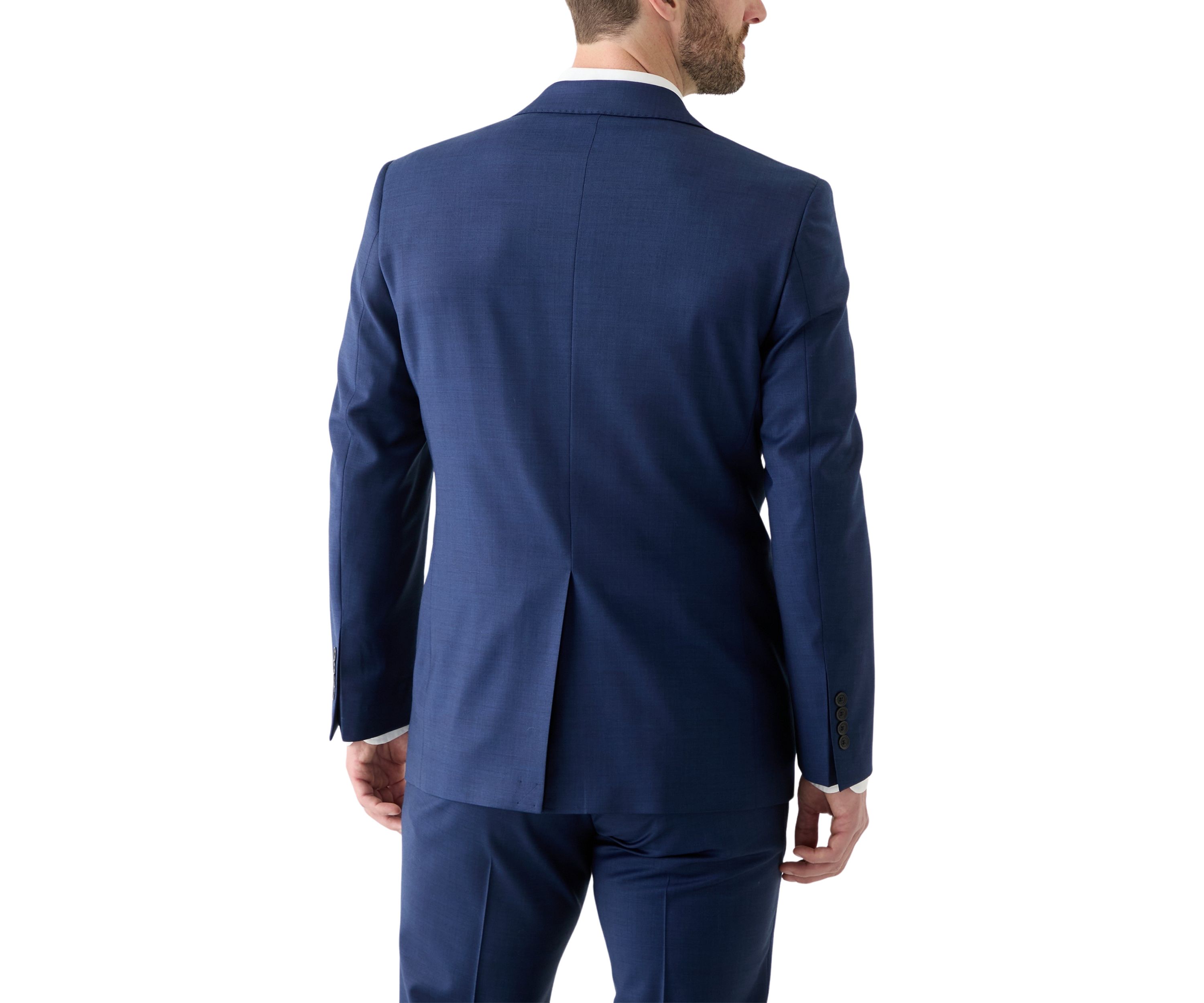 Wool Stretch Classic Fit Suit Jacket