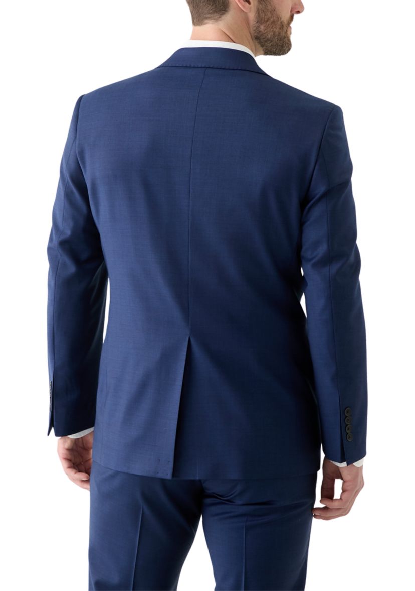Wool Stretch Classic Fit Suit Jacket