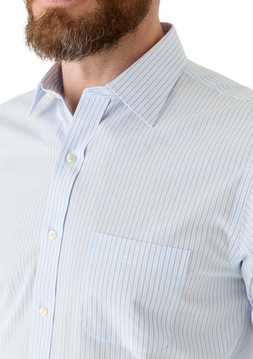 Mens Ainsley Collar Non Iron Regular Fit Dress Shirt