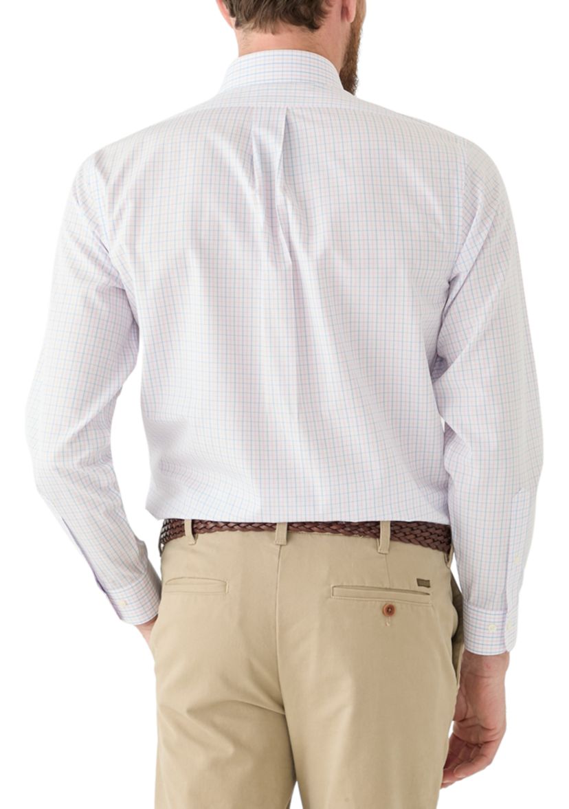 Mens Ainsley Collar Non Iron Regular Fit Dress Shirt