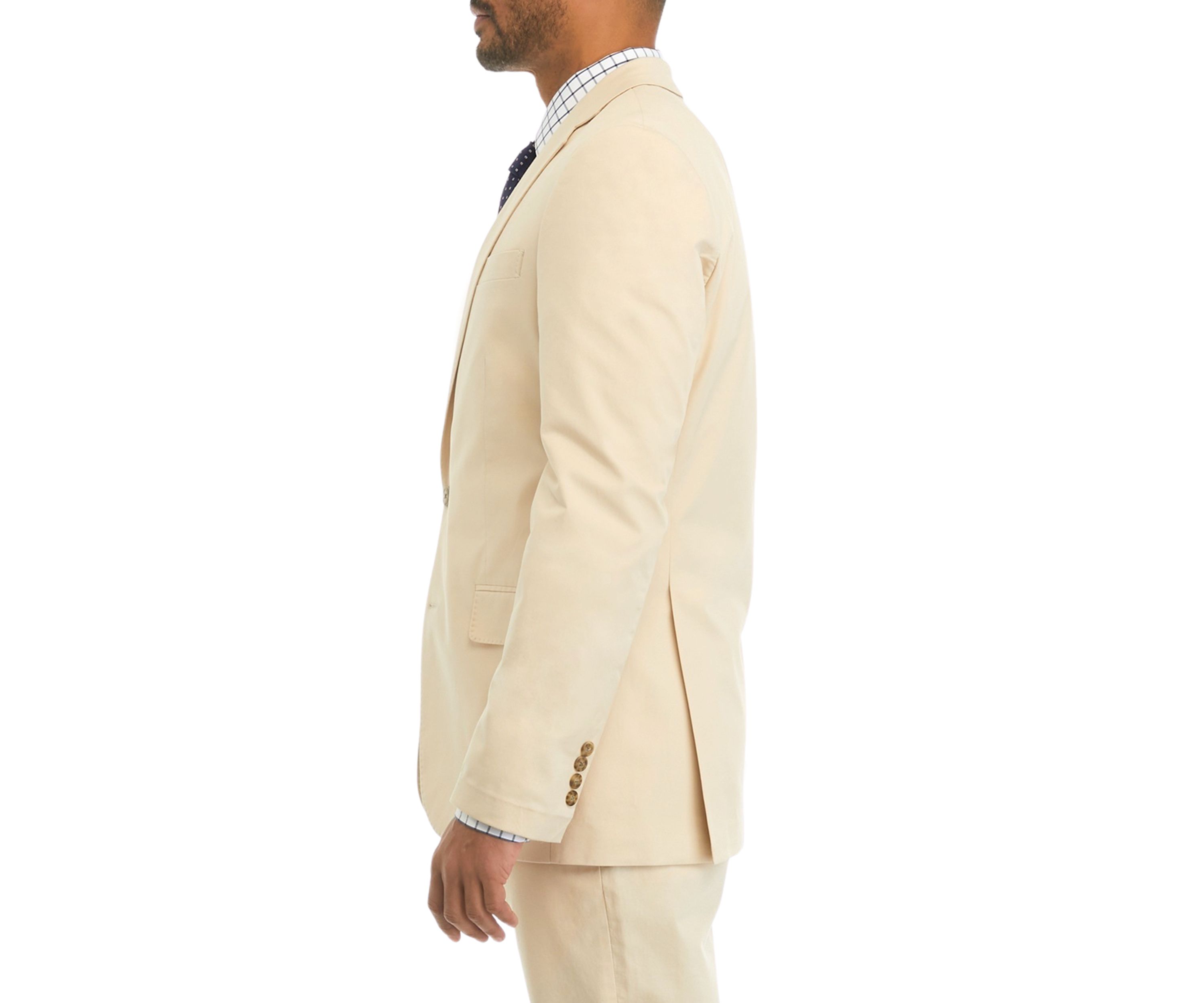 Cotton Classic Fit Suit Jacket