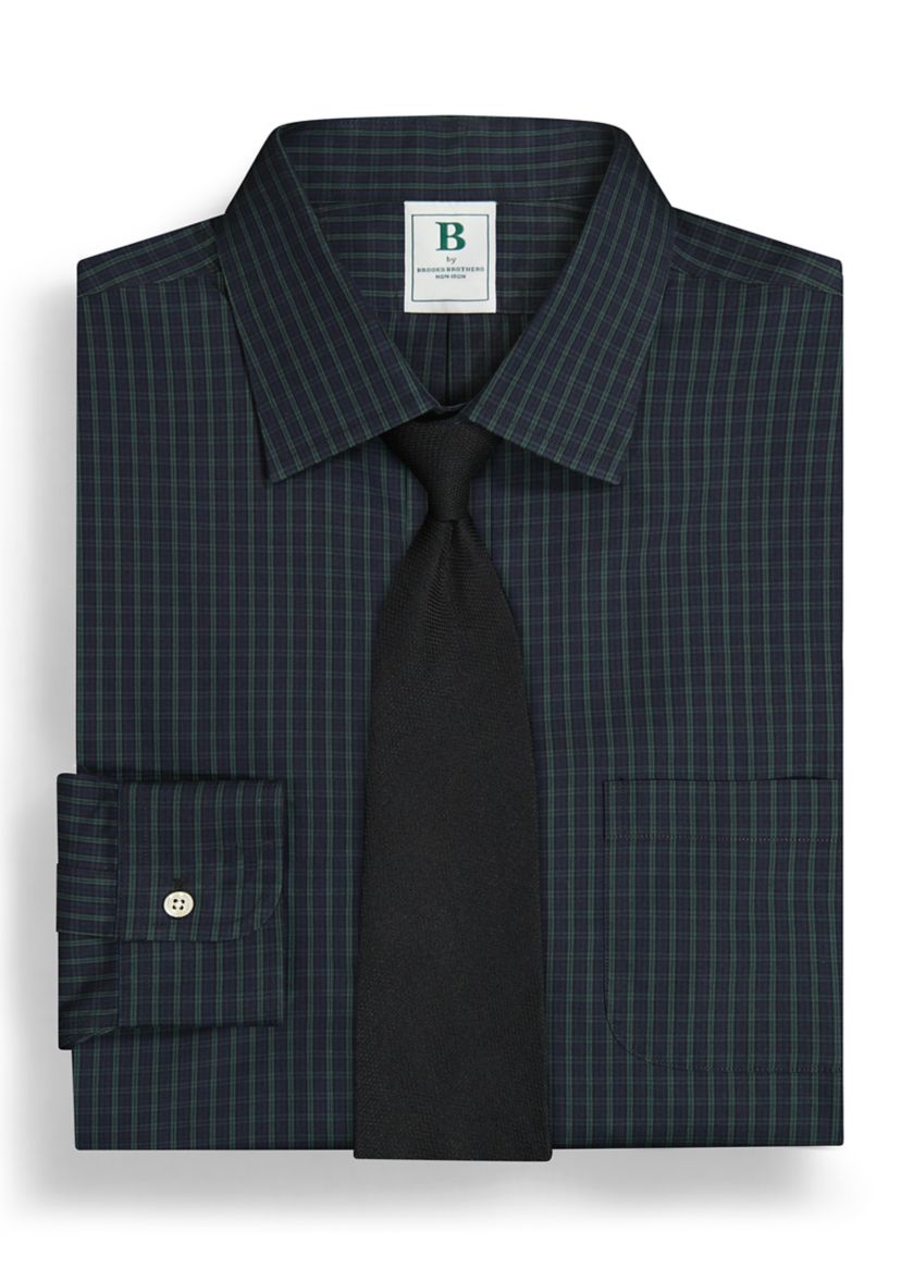 Regular Fit Non-Iron Tartan Dress Shirt