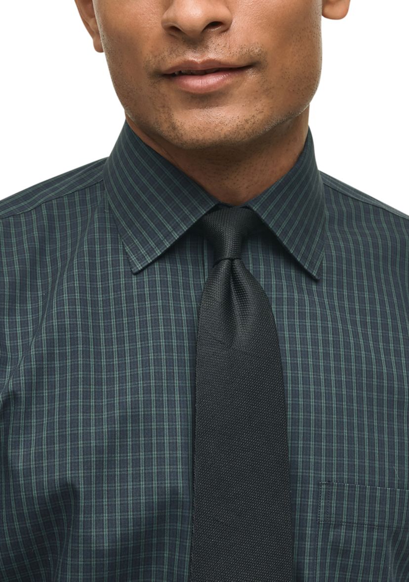Regular Fit Non-Iron Tartan Dress Shirt