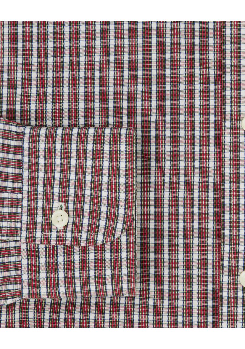  Regular Fit Non-Iron Tartan Dress Shirt