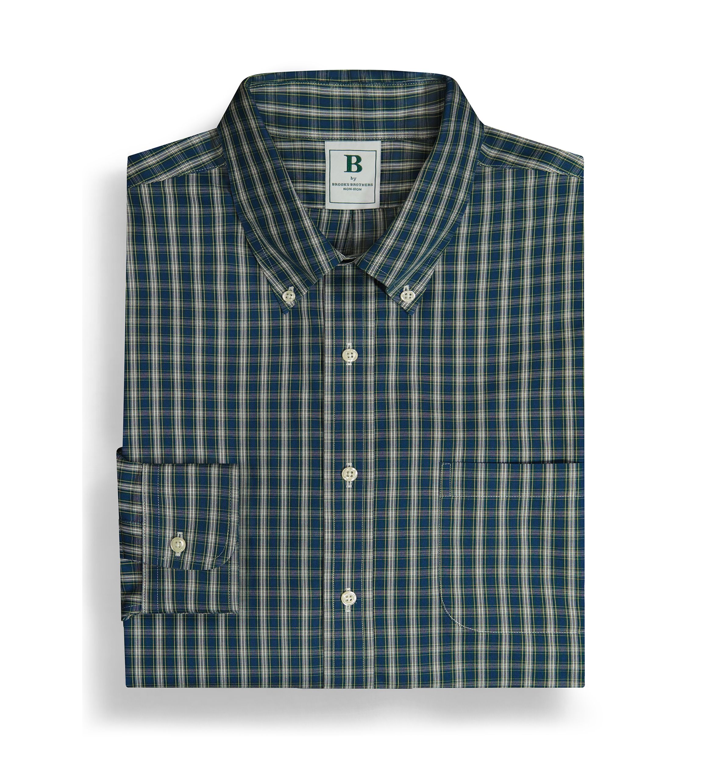 Regular Fit Non-Iron Tartan Dress Shirt