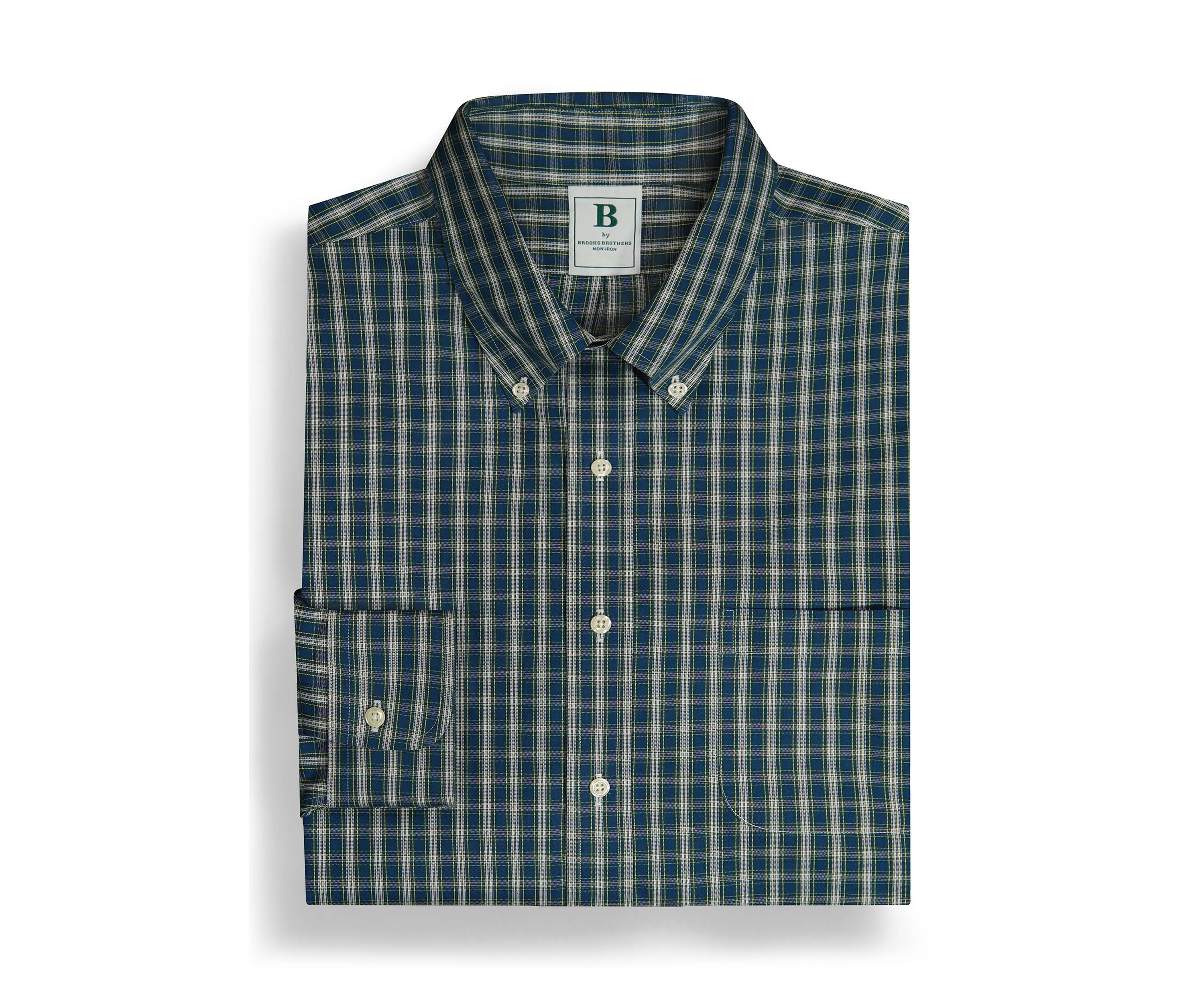Regular Fit Non-Iron Tartan Dress Shirt