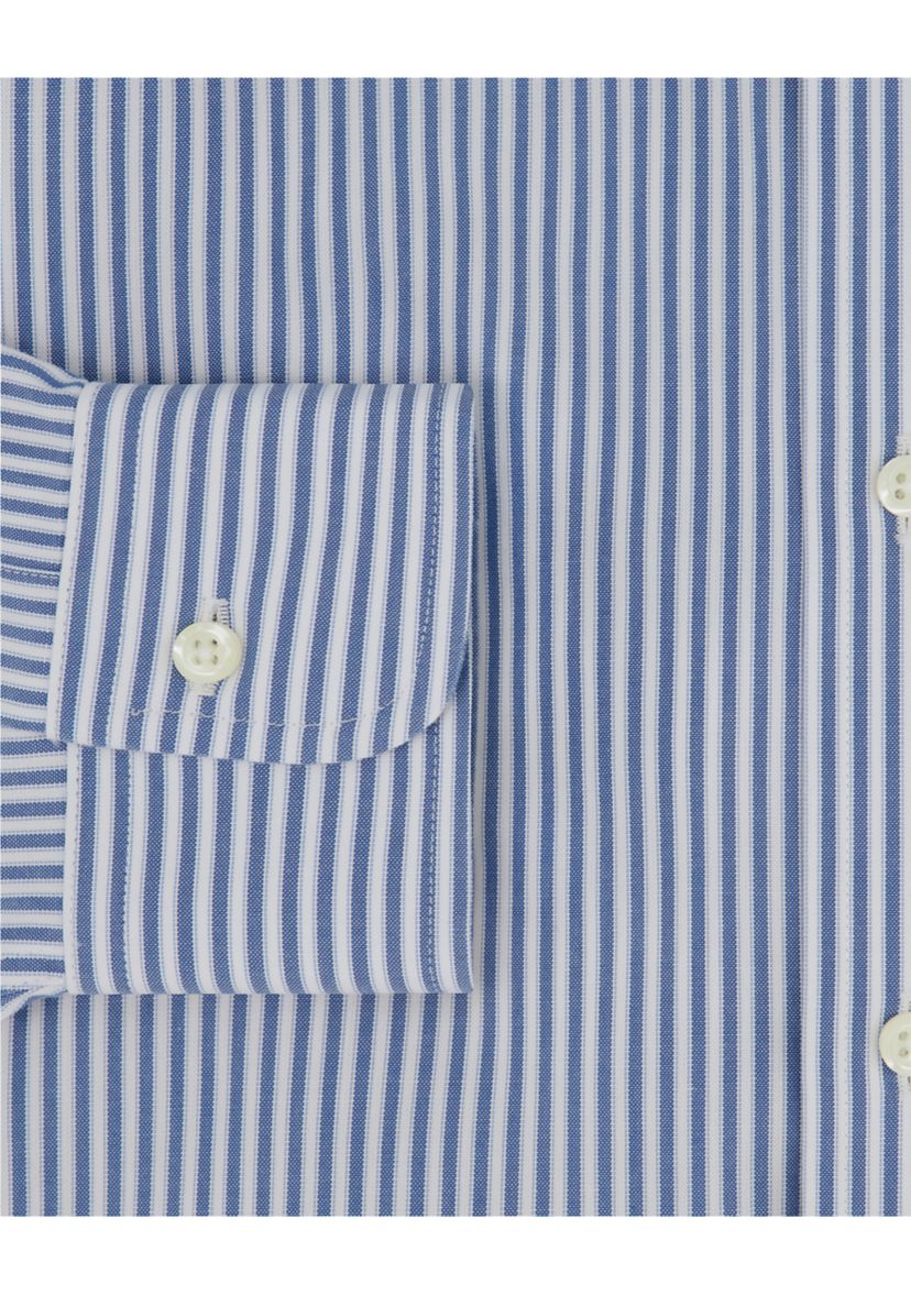 Regular Fit Non-Iron Stripe Dress Shirt