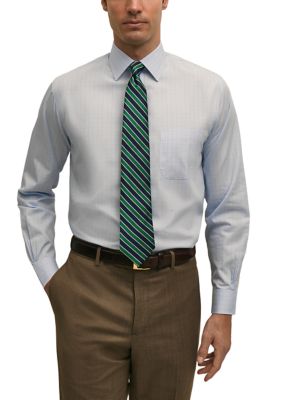B by Brooks Brothers Men's Regular Fit Non-Iron Spread Collar Broadcloth Dress Shirt