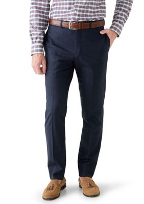 B by Brooks Brothers Men's Wool Stretch Classic Fit Suit Trouser Suit Separate Pants