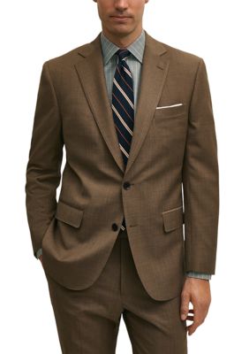 B by Brooks Brothers Men's Classic Fit Wool Suit Jacket