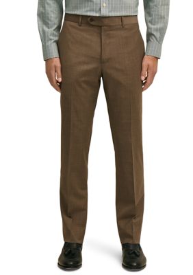 B by Brooks Brothers Men's Classic Fit Wool Suit Trousers
