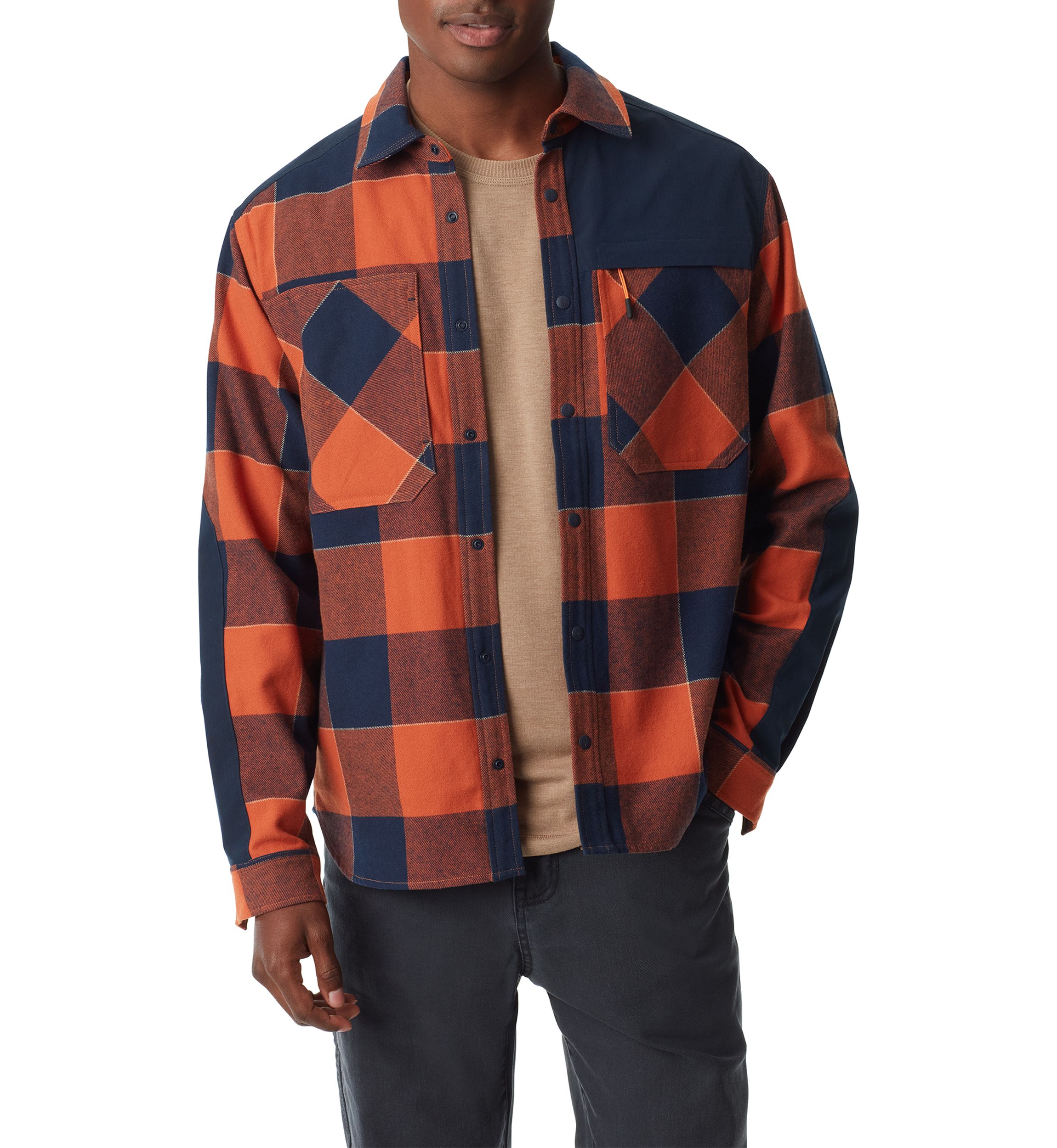 Flannel Tech Shacket