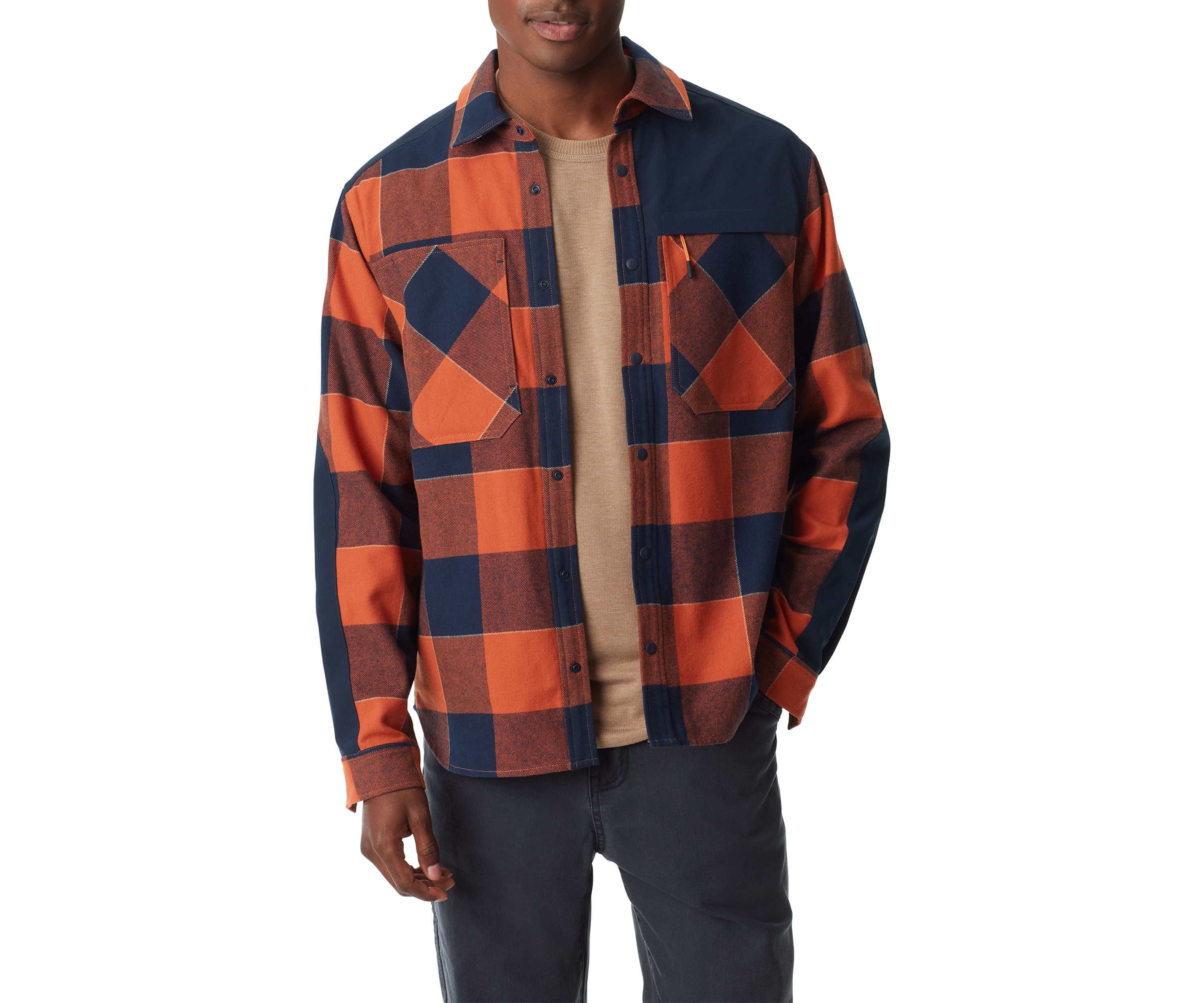Flannel Tech Shacket