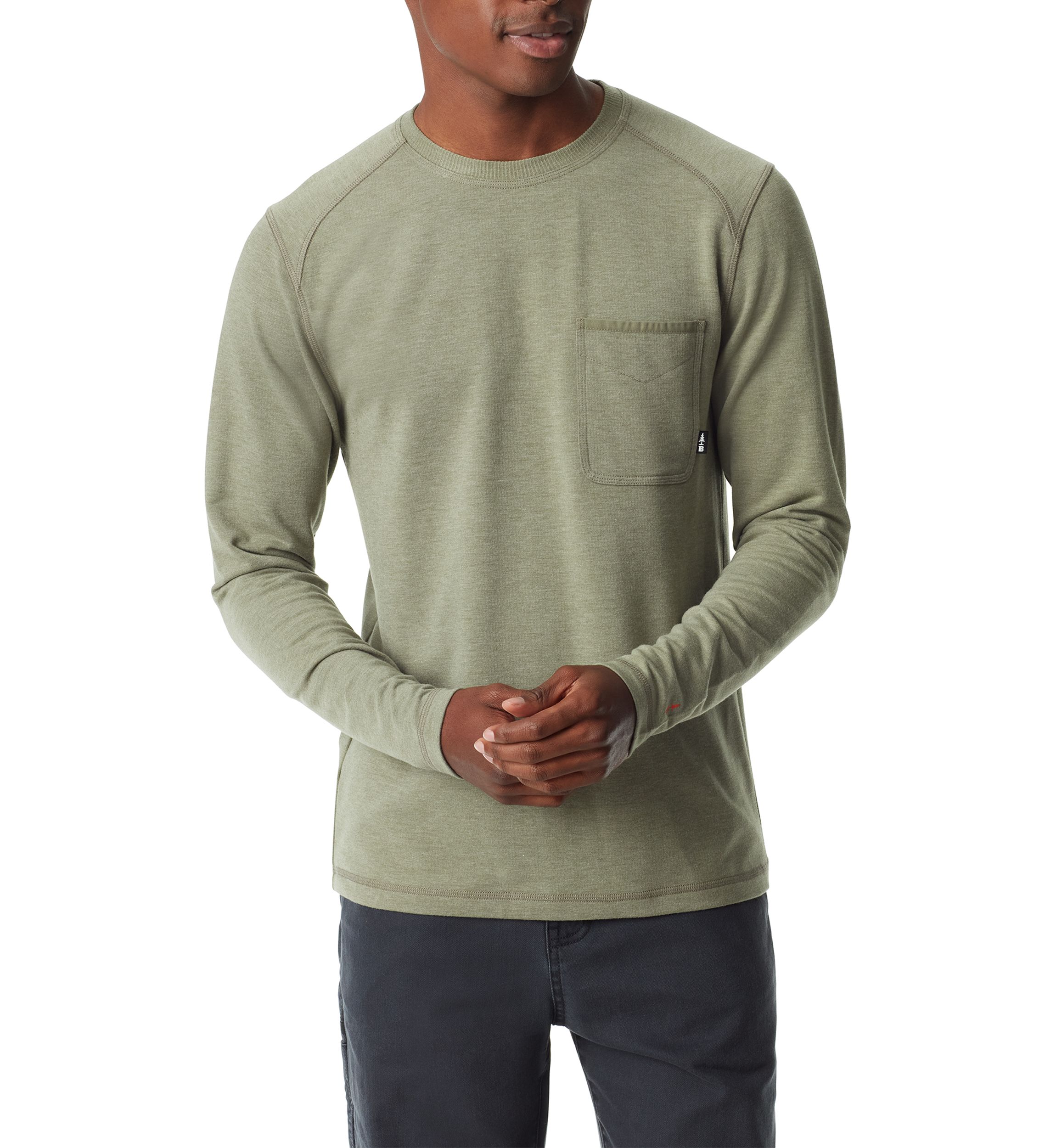 Mens Long Sleeve Fashion T-Shirt
