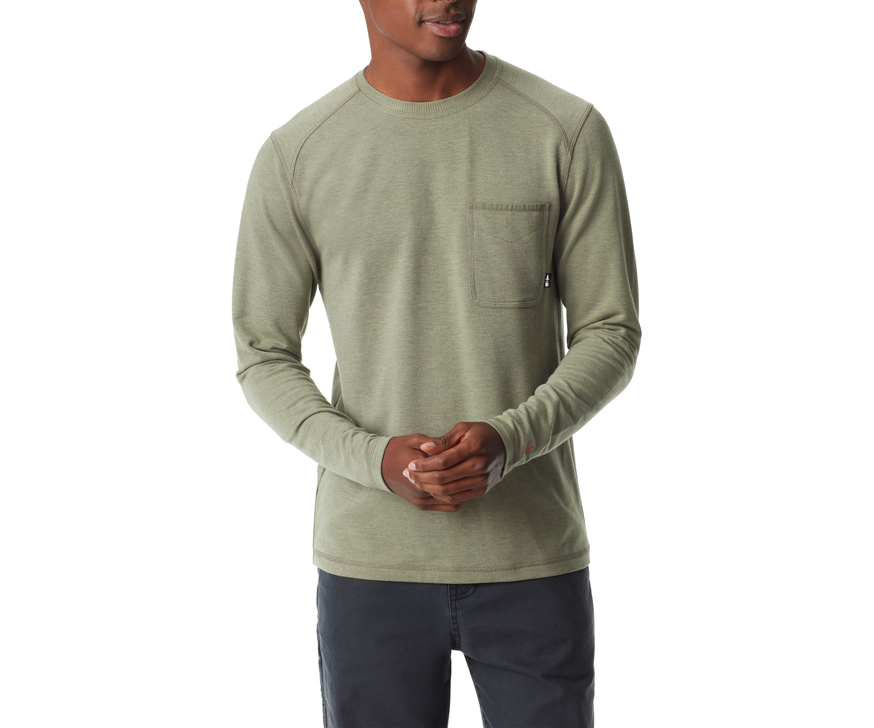 Mens Long Sleeve Fashion T-Shirt