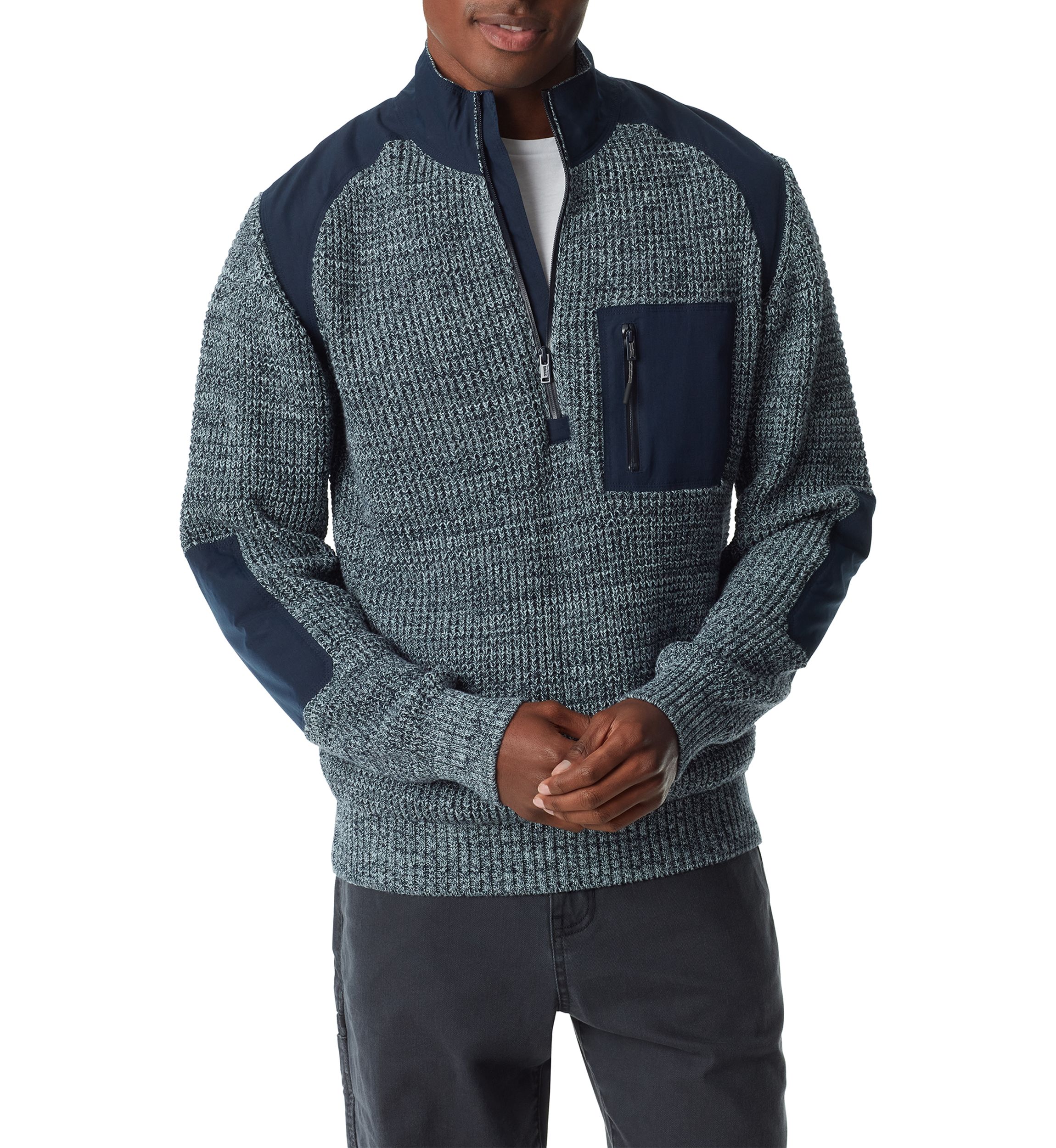 Mens 1/4 Zip Sweater