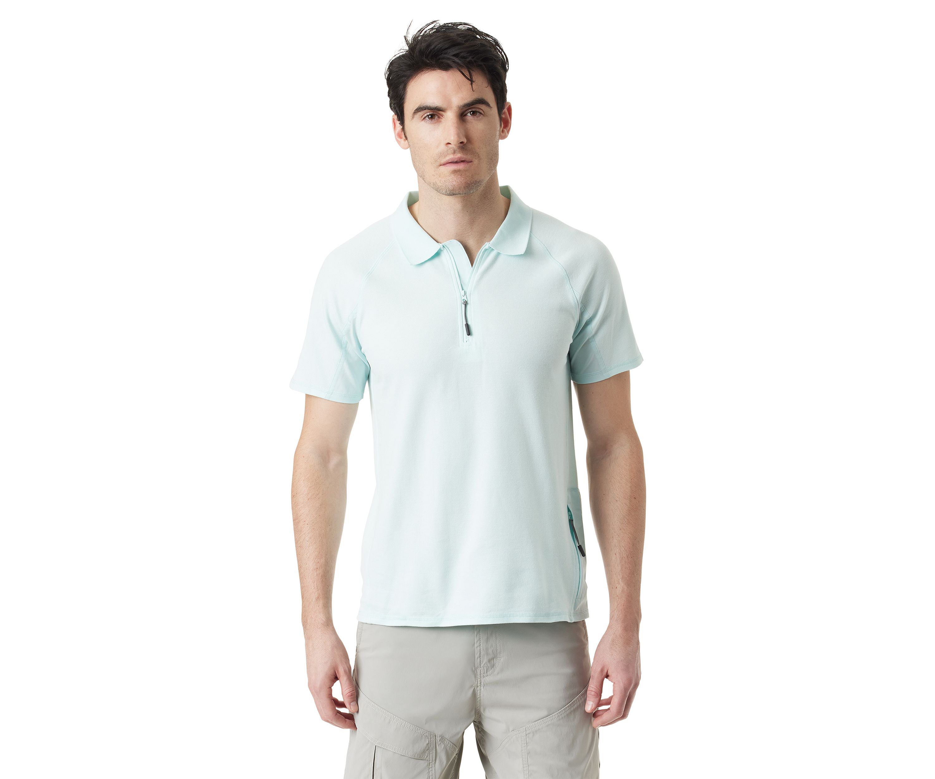 Half Zip Tech Polo Shirt