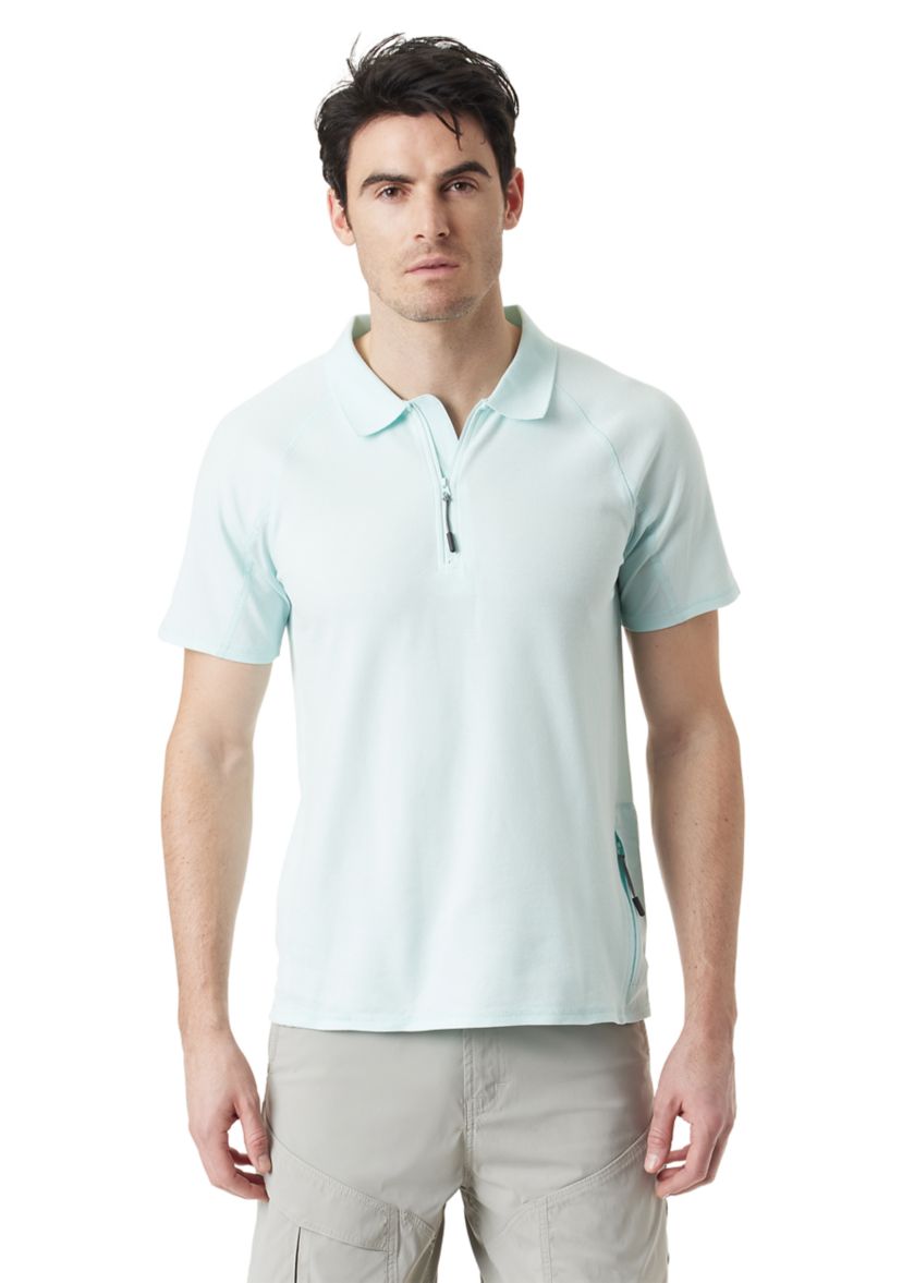 Half Zip Tech Polo Shirt