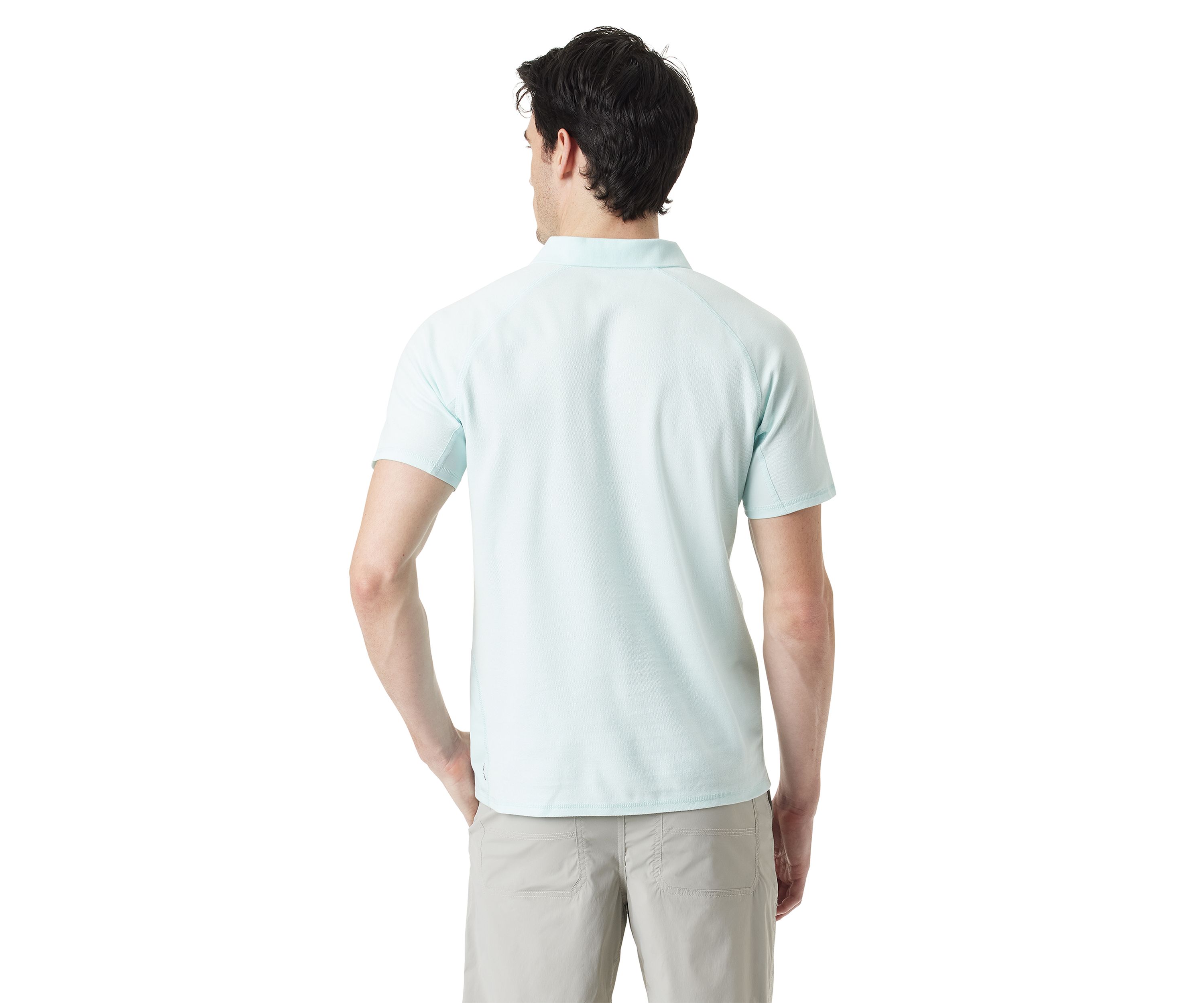 Half Zip Tech Polo Shirt