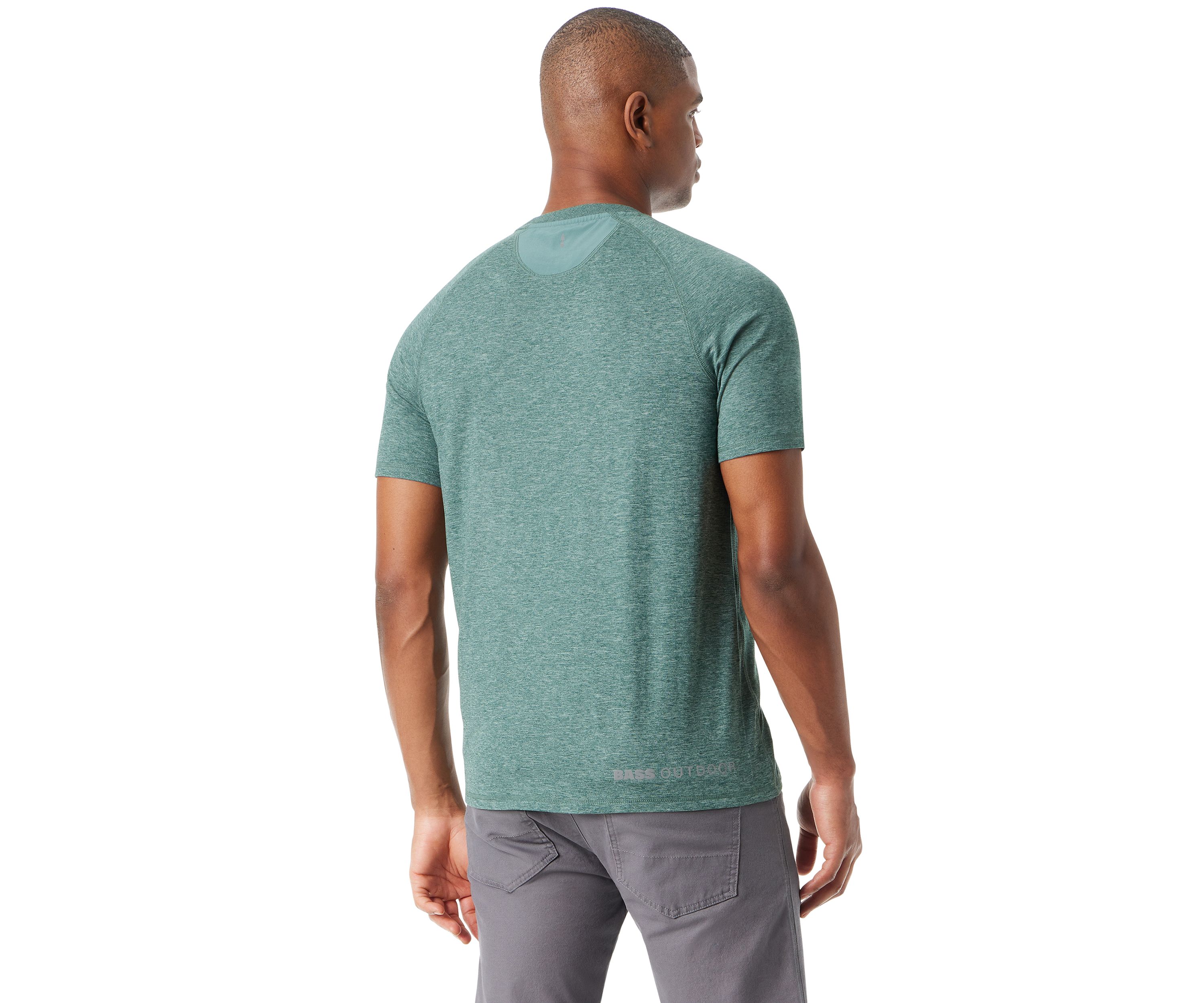 Mens Short Sleeve Micro Tech Performance T-Shirt