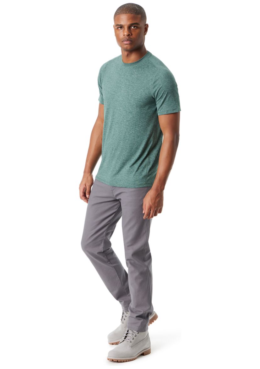 Mens Short Sleeve Micro Tech Performance T-Shirt