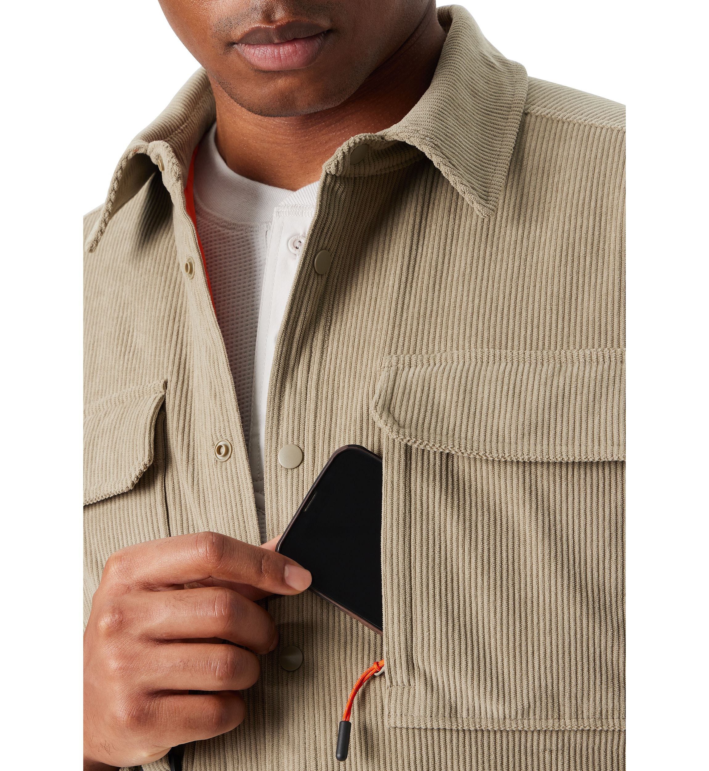 Corduroy Worker Shacket