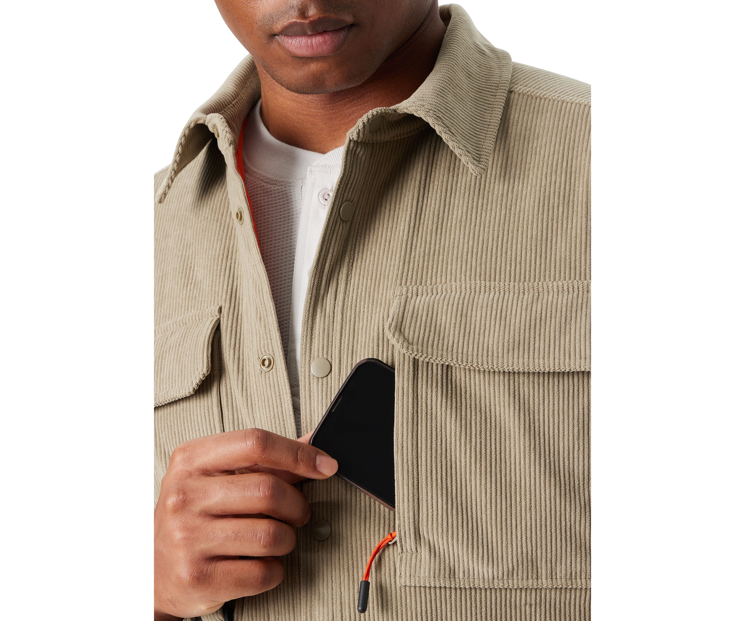 Corduroy Worker Shacket
