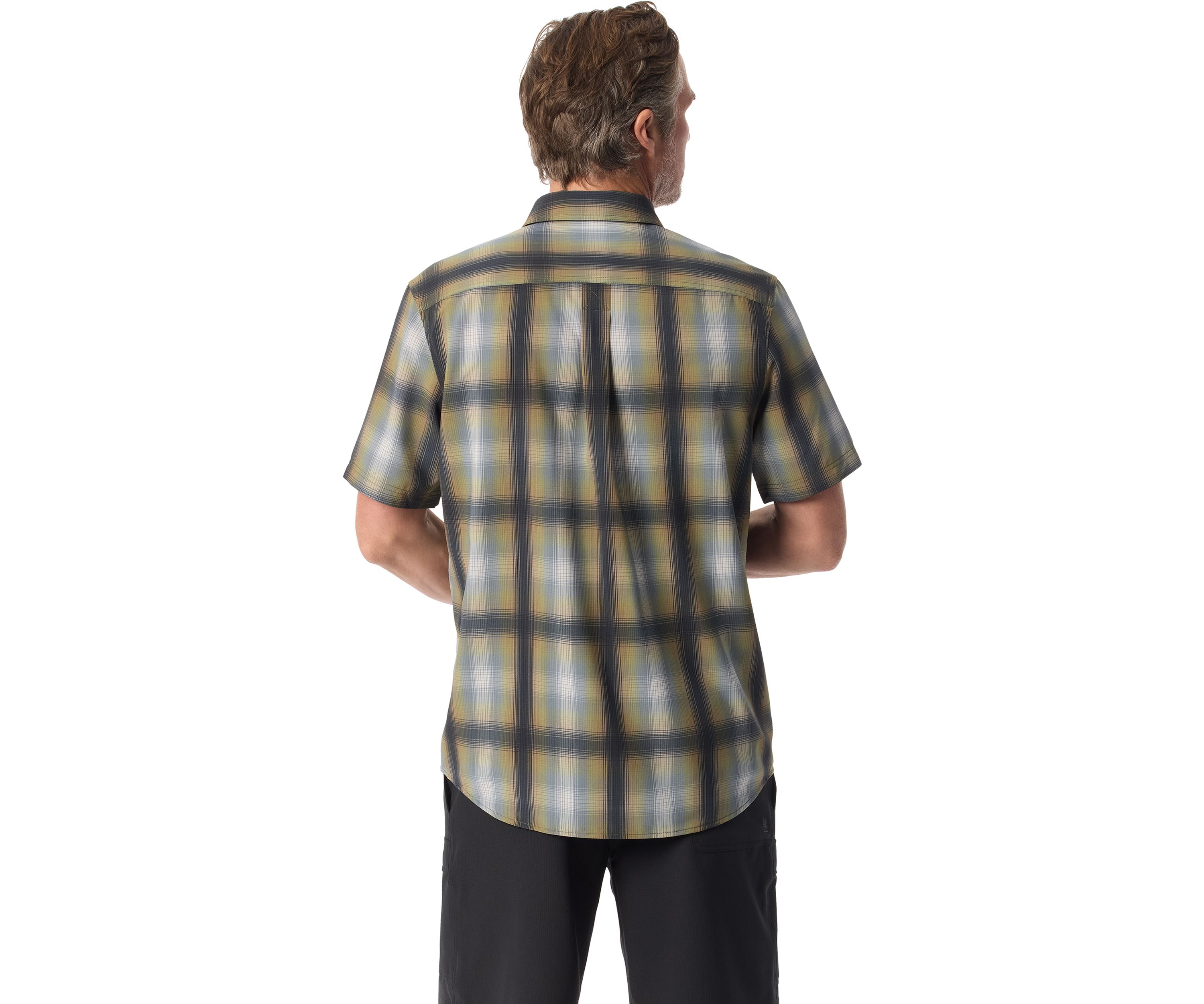 Mens Plaid Printed Shirt
