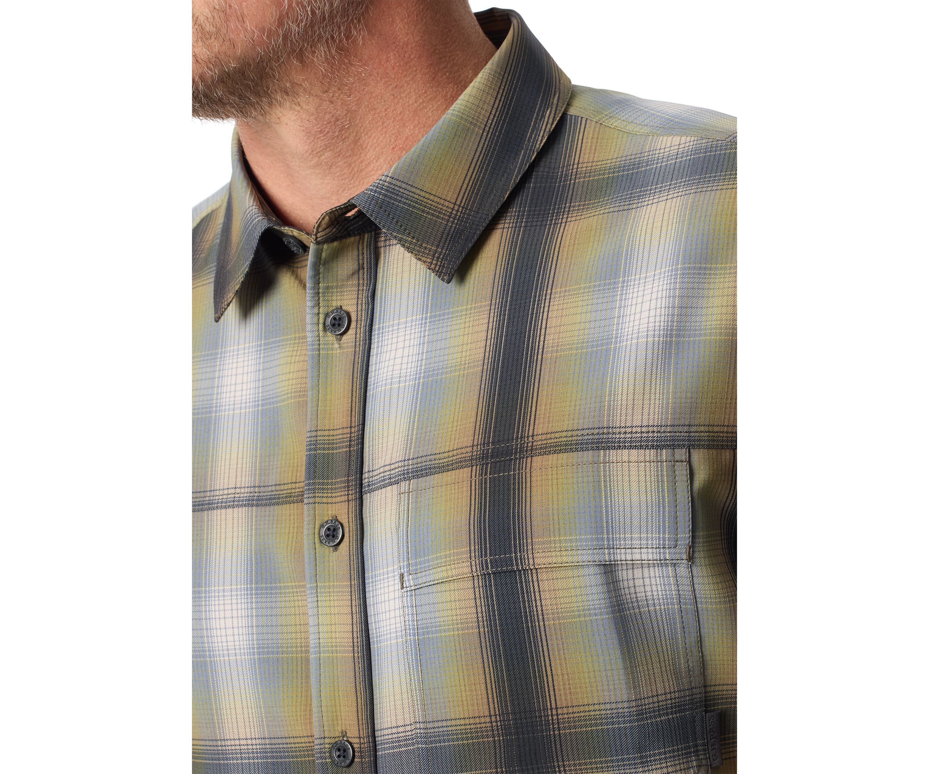 Mens Plaid Printed Shirt