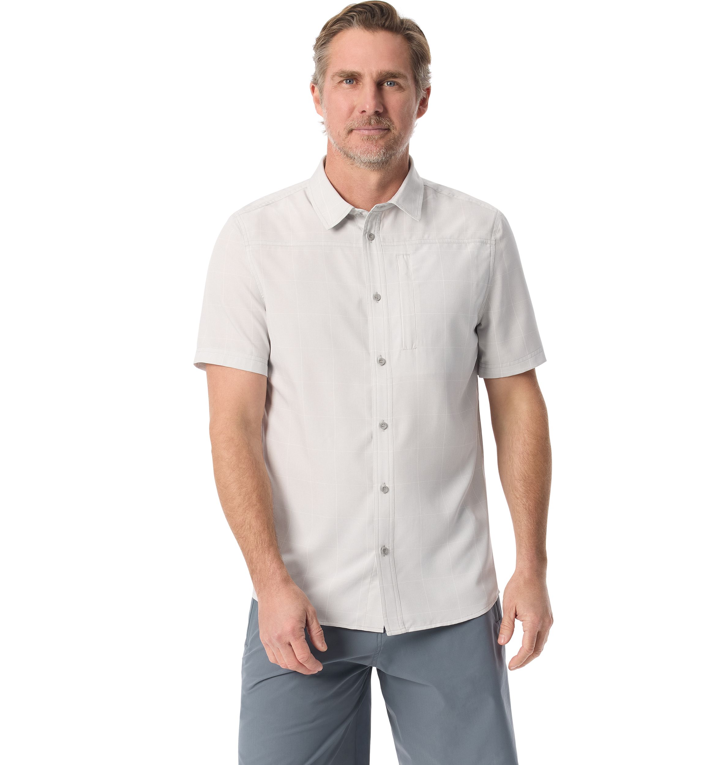 Mens Short Sleeve Cationic Shirt