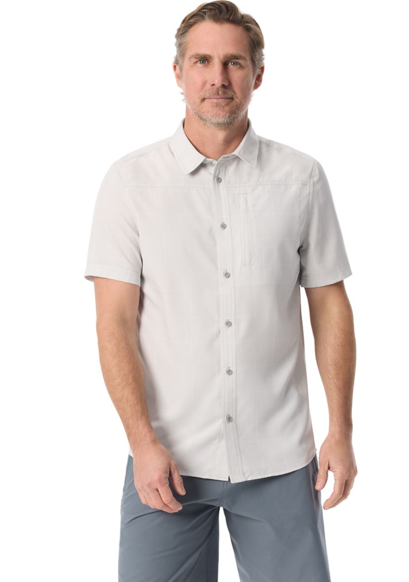 Mens Short Sleeve Cationic Shirt
