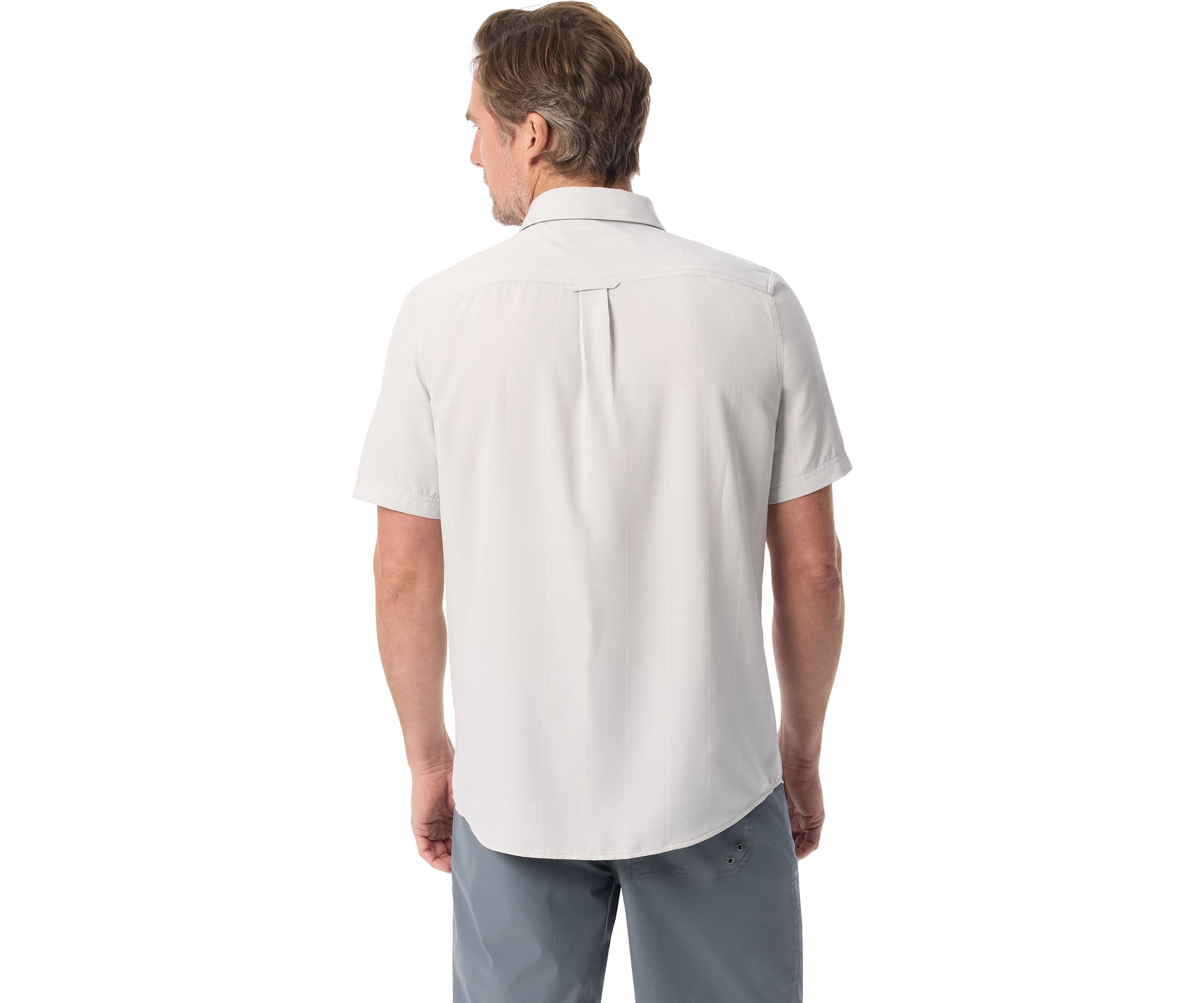 Mens Short Sleeve Cationic Shirt