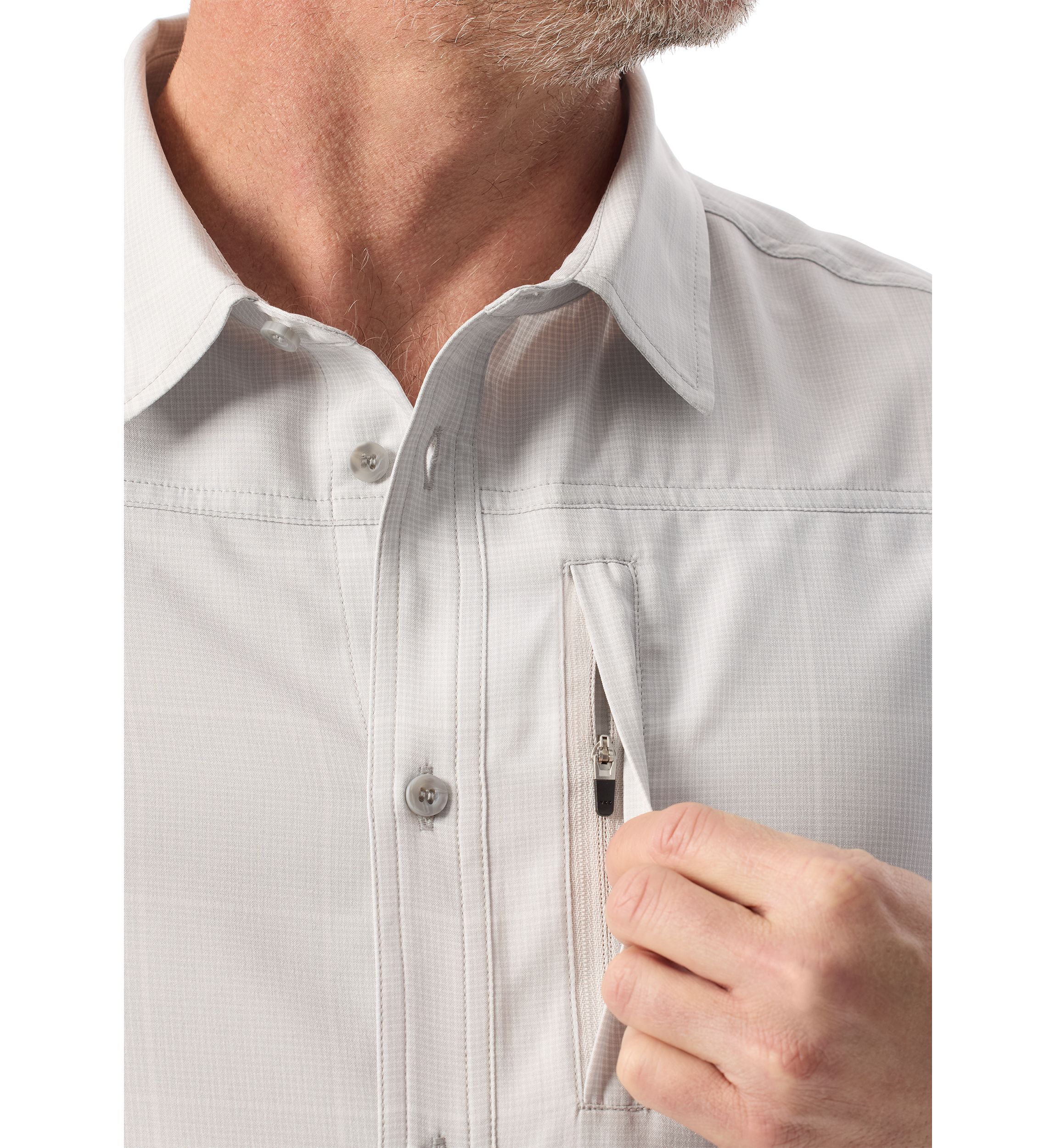Mens Short Sleeve Cationic Shirt
