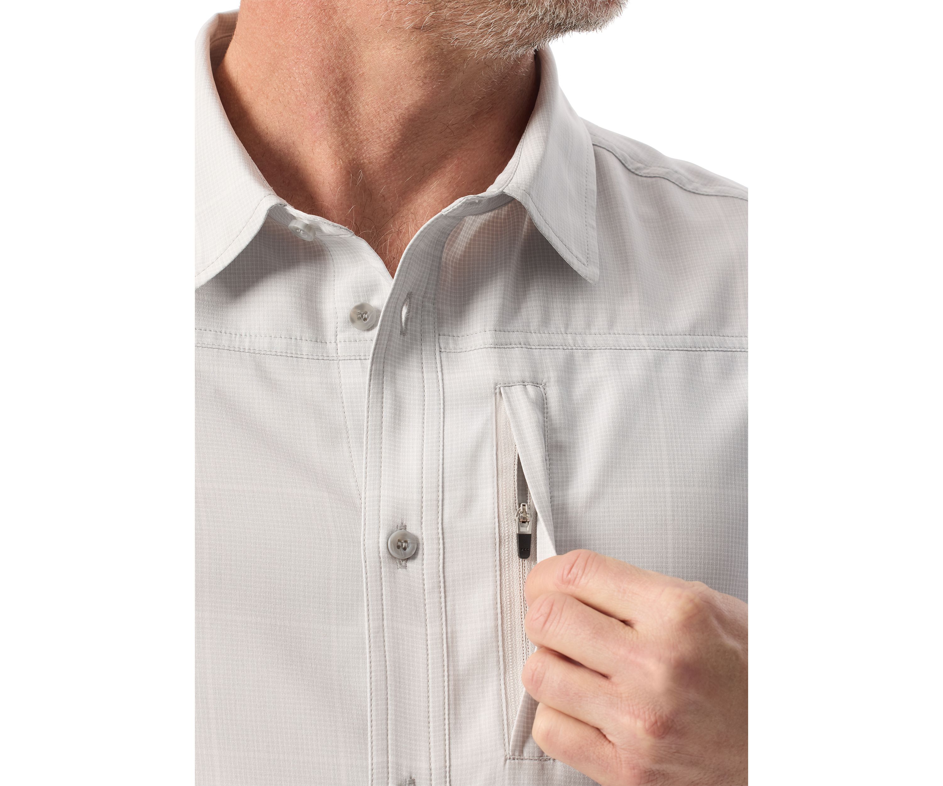 Mens Short Sleeve Cationic Shirt