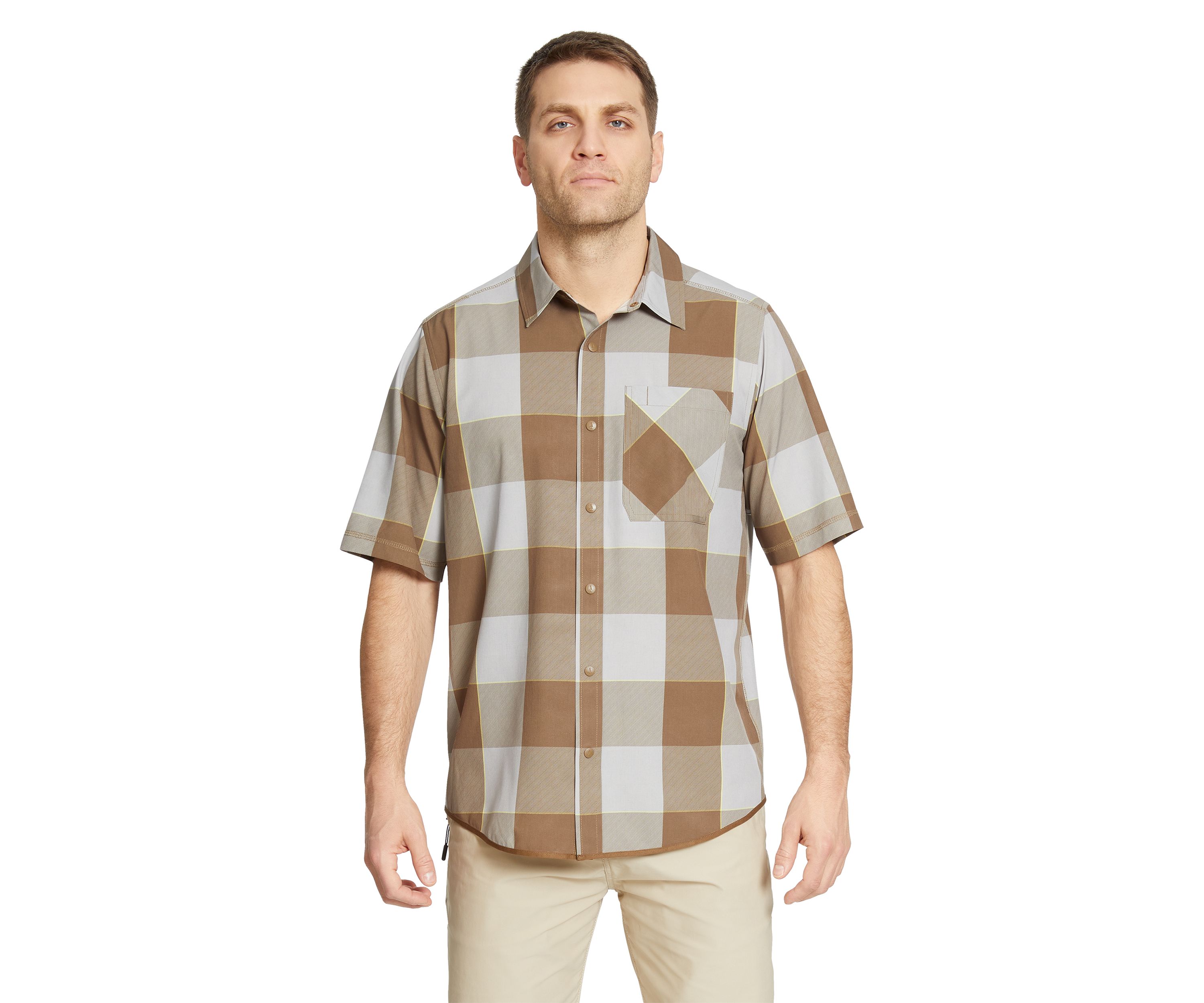  Short Sleeve Plaid Shirt 