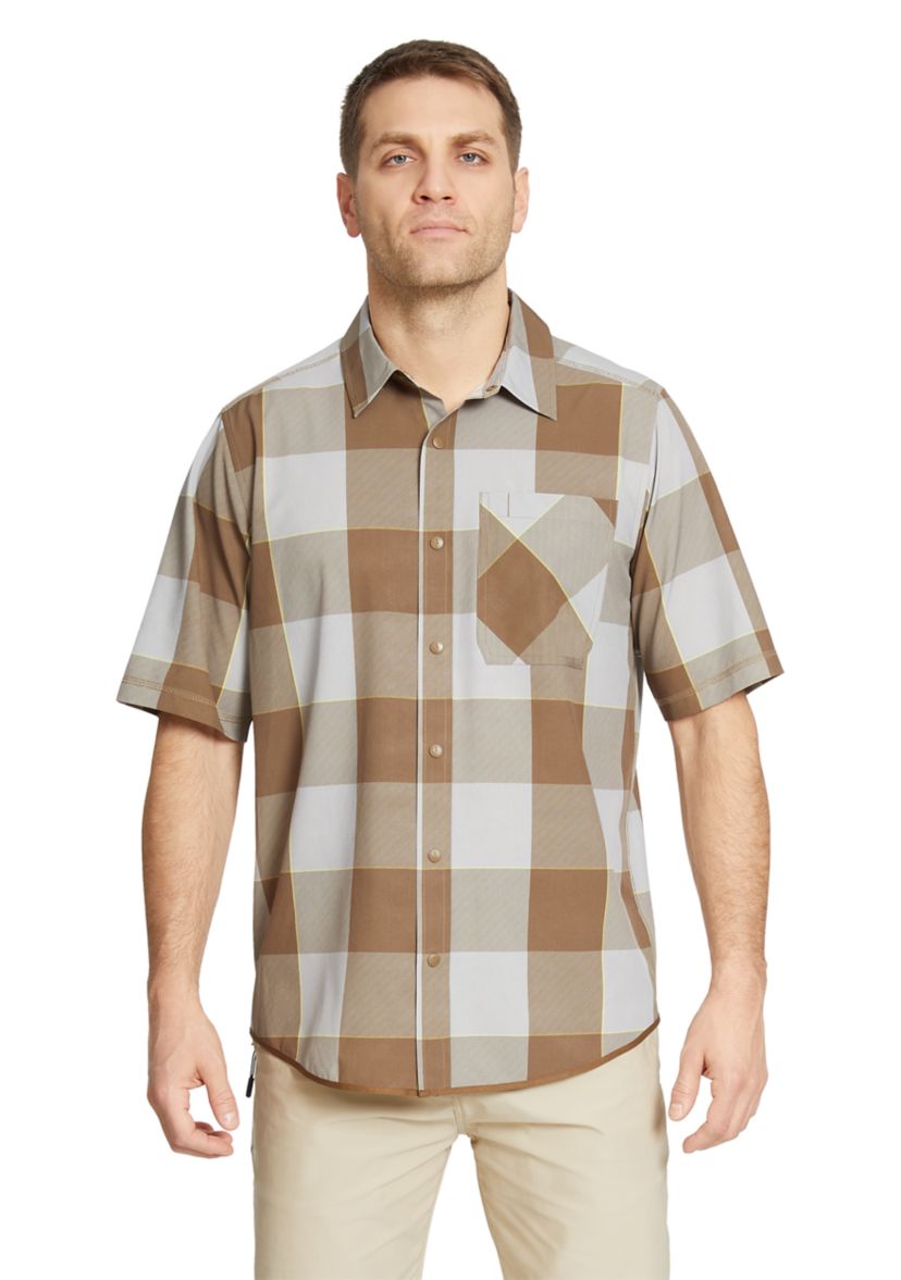  Short Sleeve Plaid Shirt 
