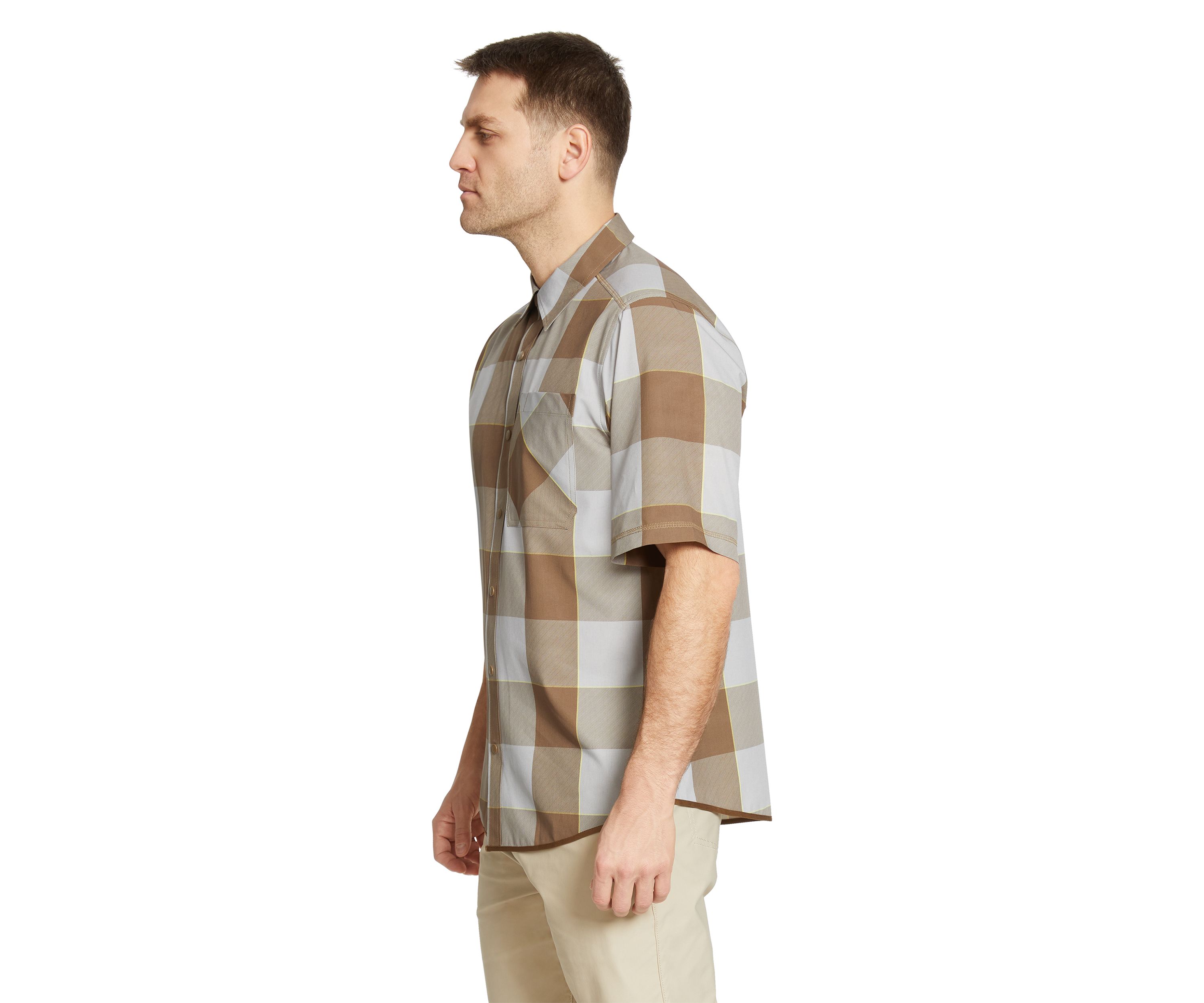  Short Sleeve Plaid Shirt 