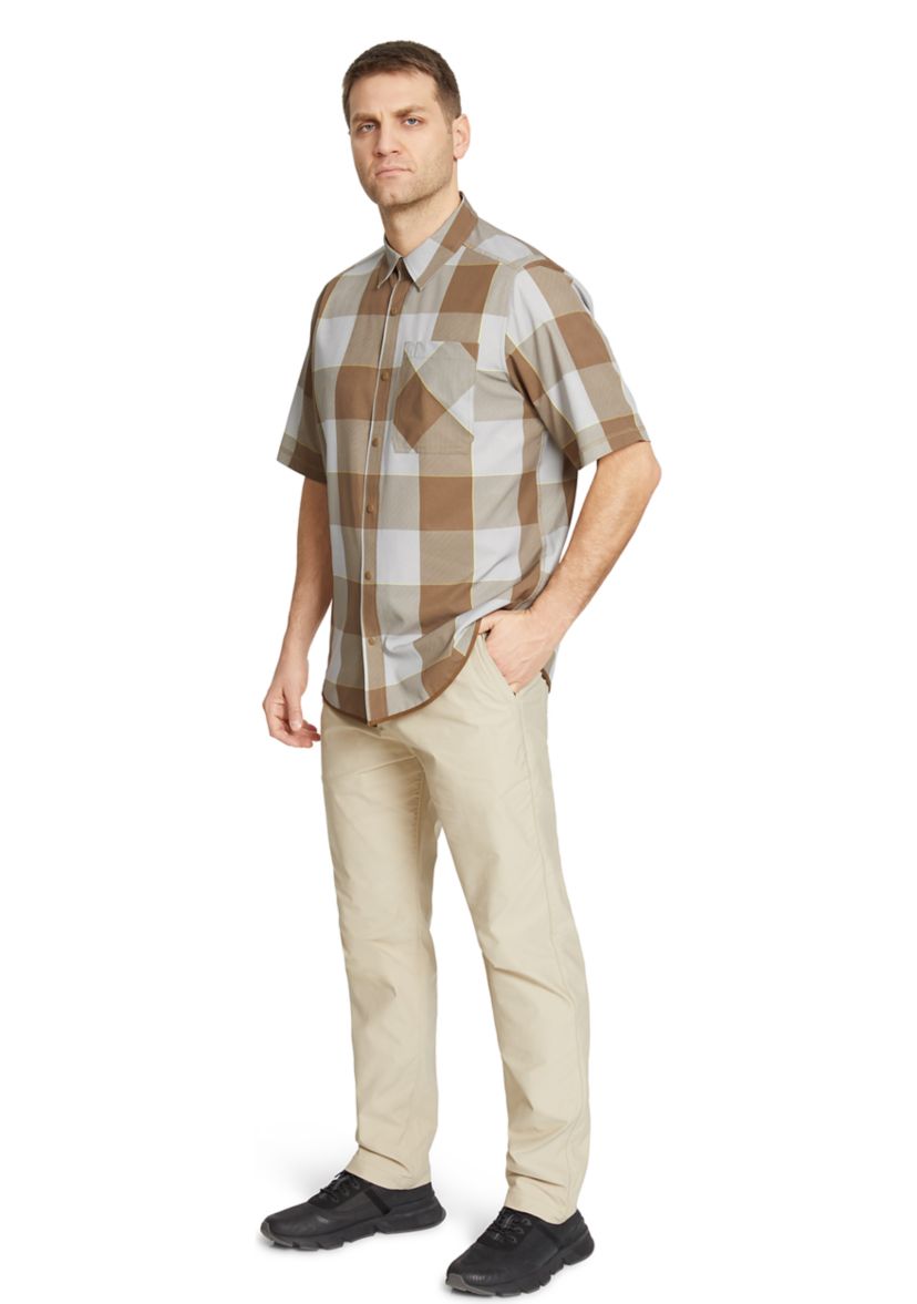  Short Sleeve Plaid Shirt 
