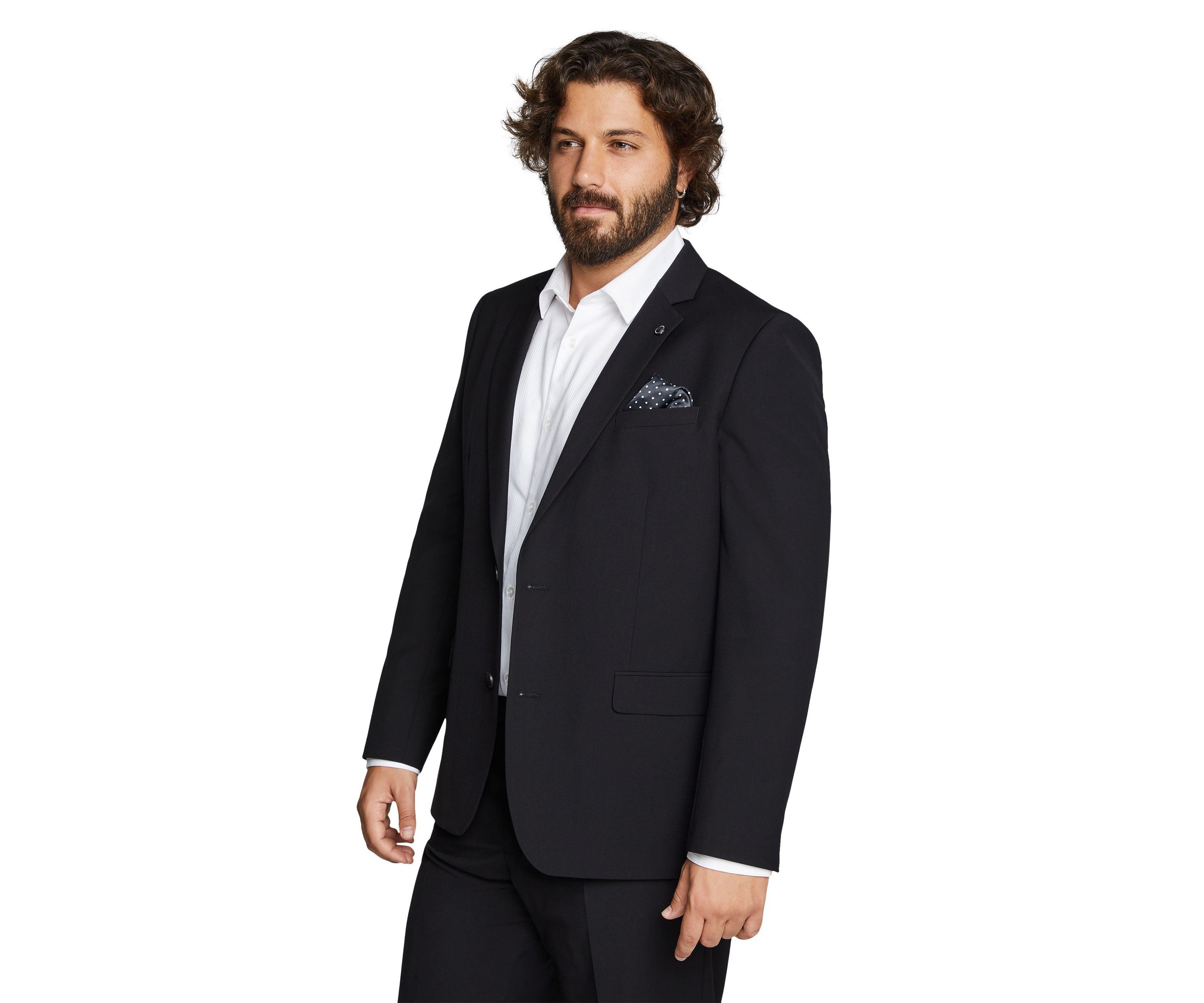 Big & Tall Raymond 2 Button Suit Jacket