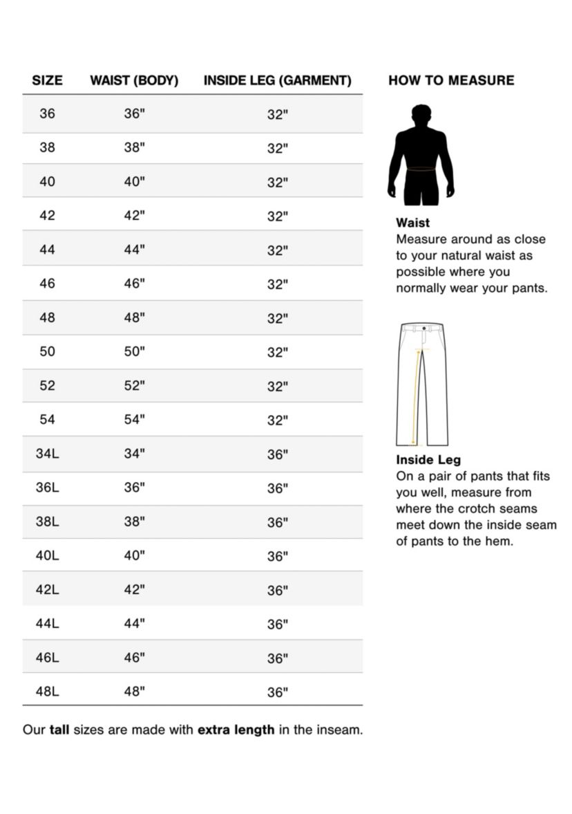 Big & Tall Jim Slim Chino